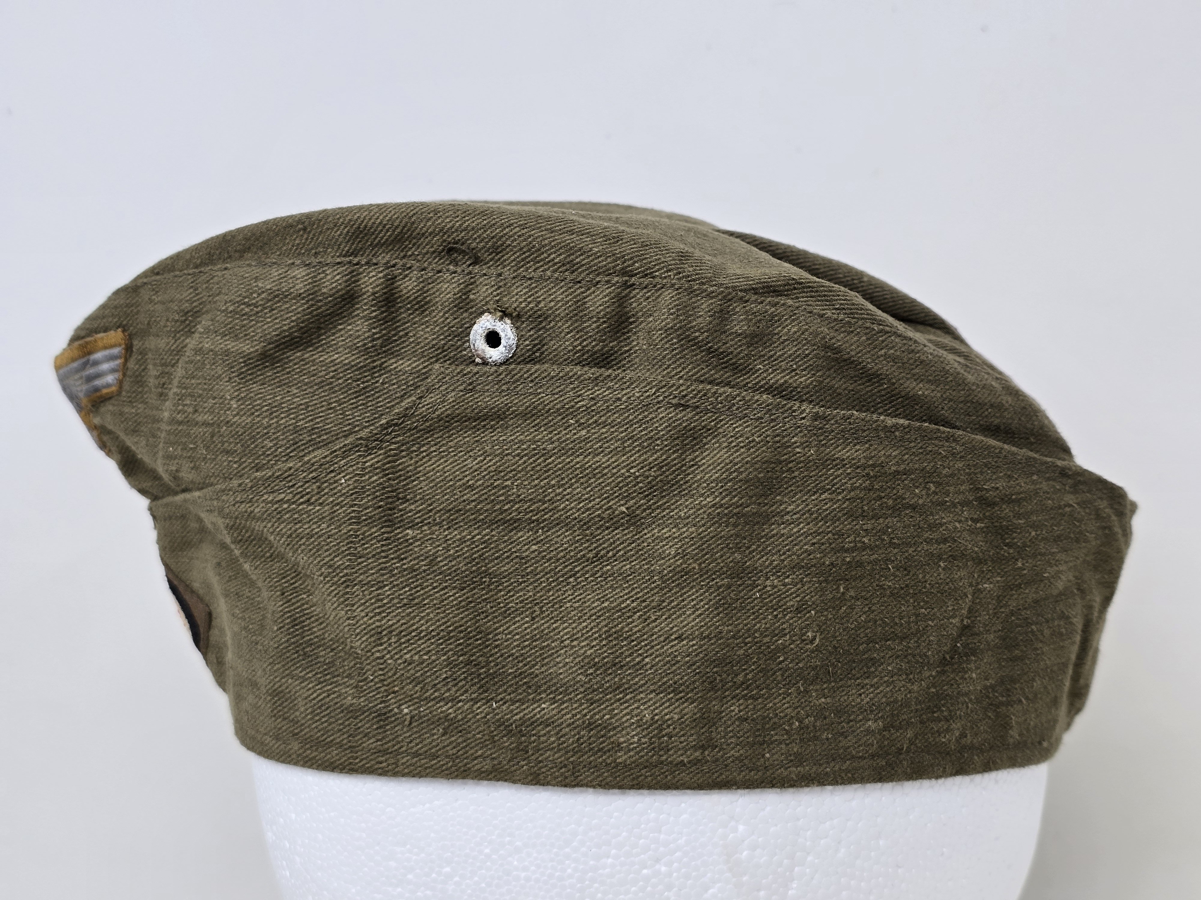 Mid-War Heer Tropical EM Schiffchen Feldmütze — image 4