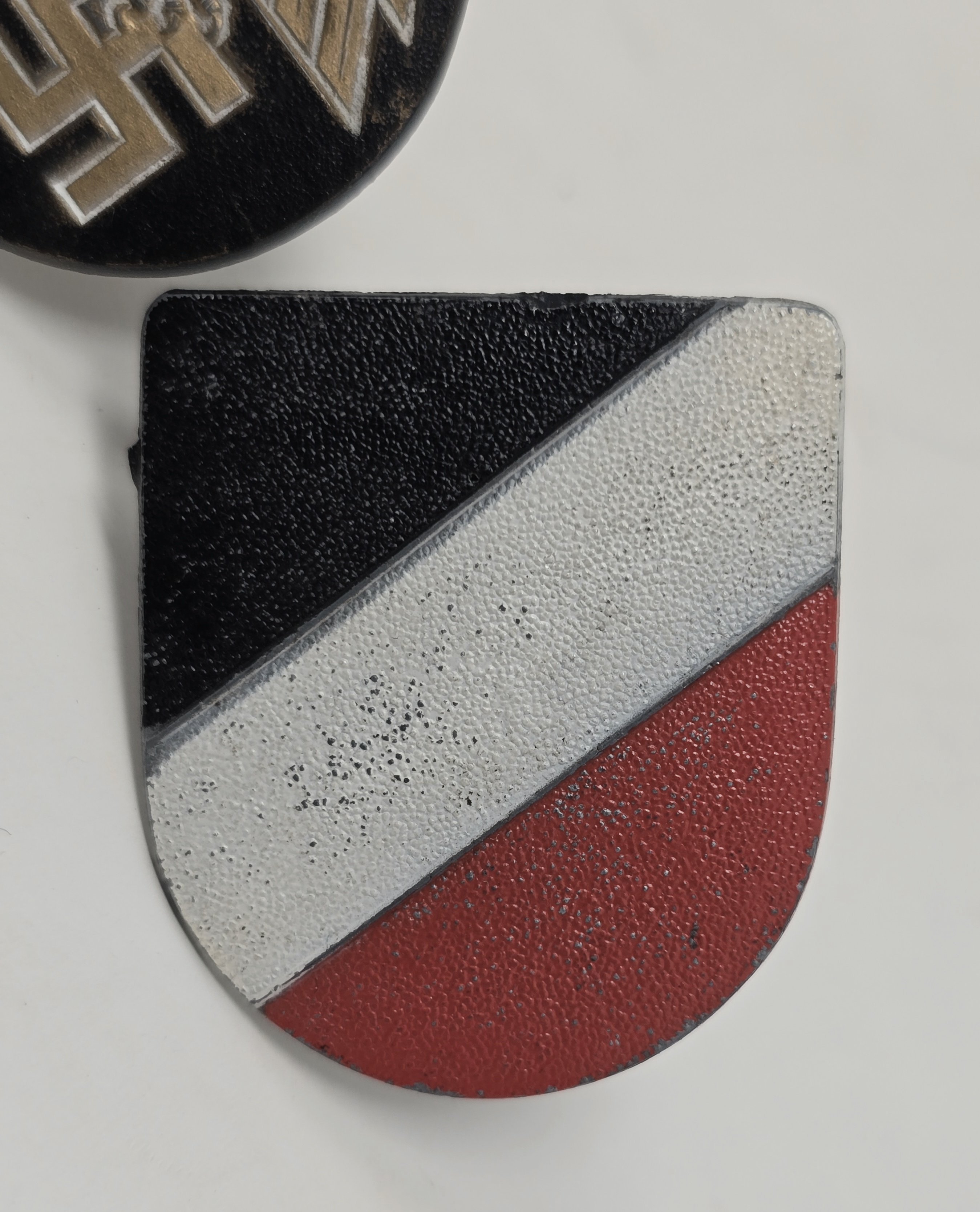 Set of Kriegsmarine Pith Helmet Shields — image 5