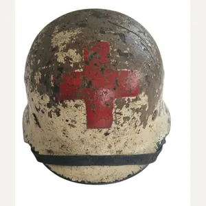 Stunning Kriegsmarine Camo Medic Helmet
