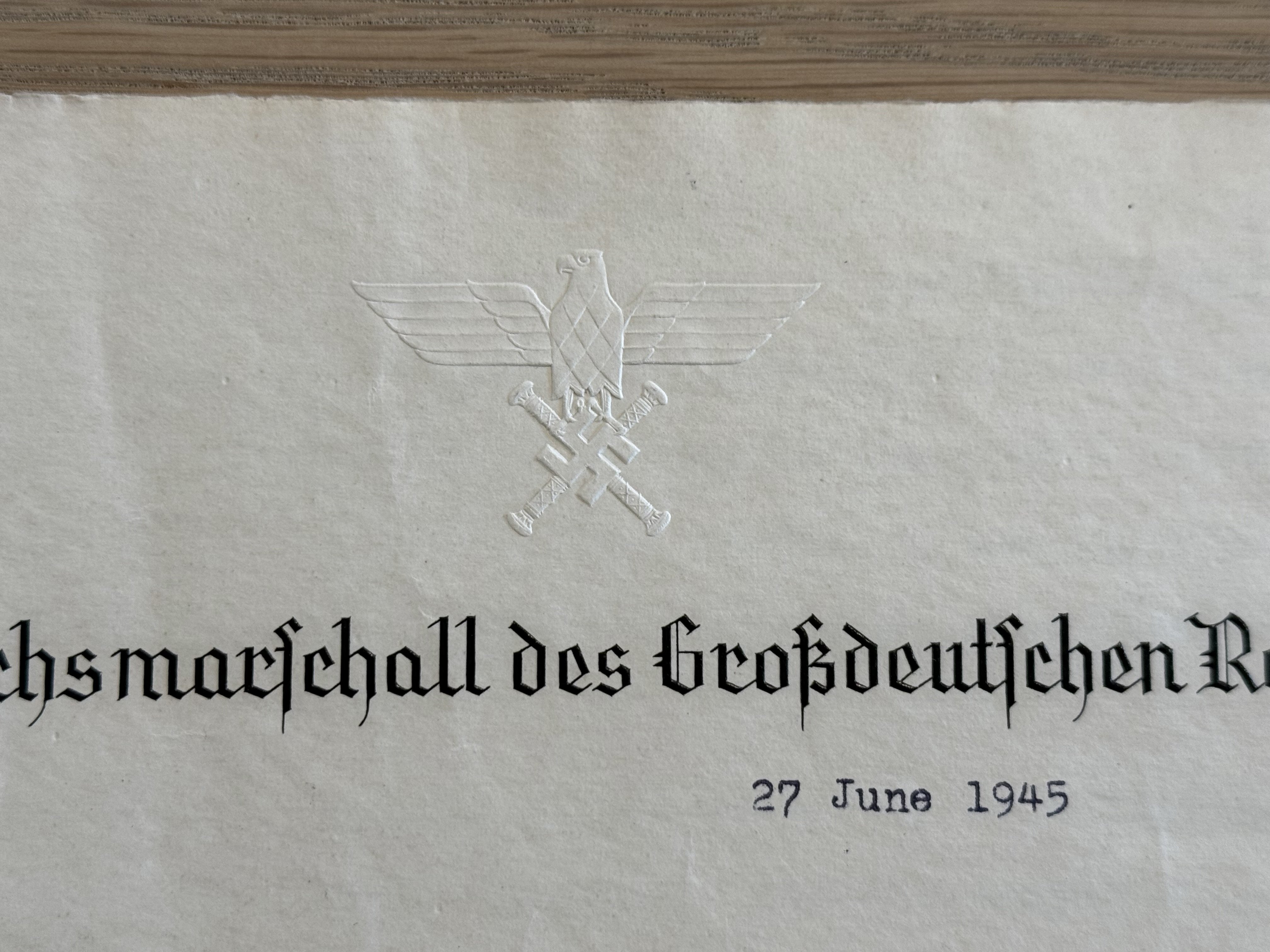 US VET Letter Home on REICHSMARSCHALL Goering Stationary — image 5