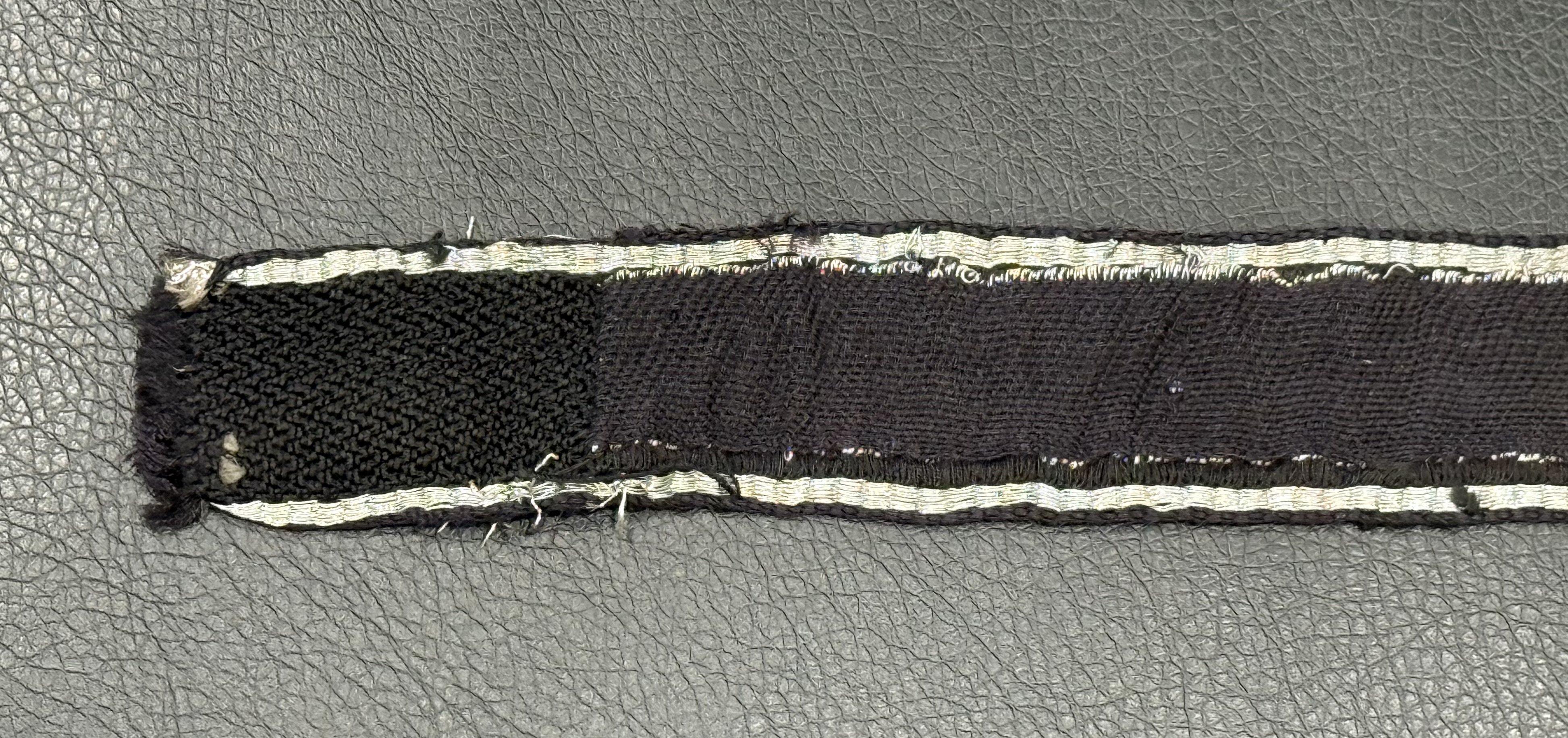 SS Reinhard Heydrich Flatwire Cuff Title Uniform Removed — image 10