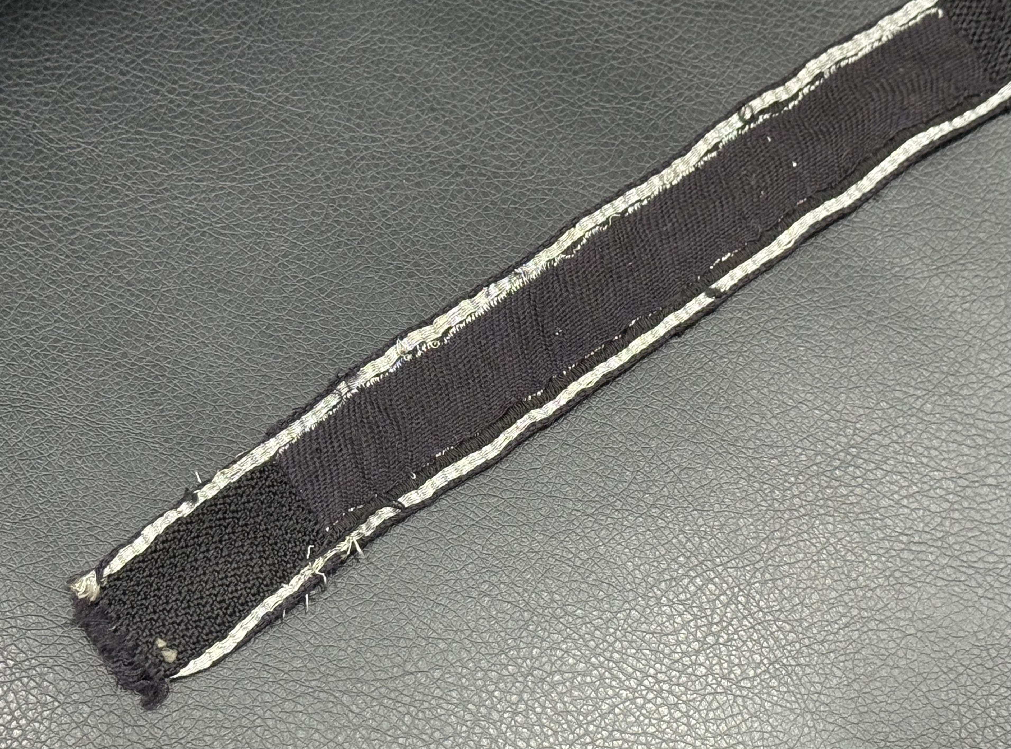 SS Reinhard Heydrich Flatwire Cuff Title Uniform Removed — image 11