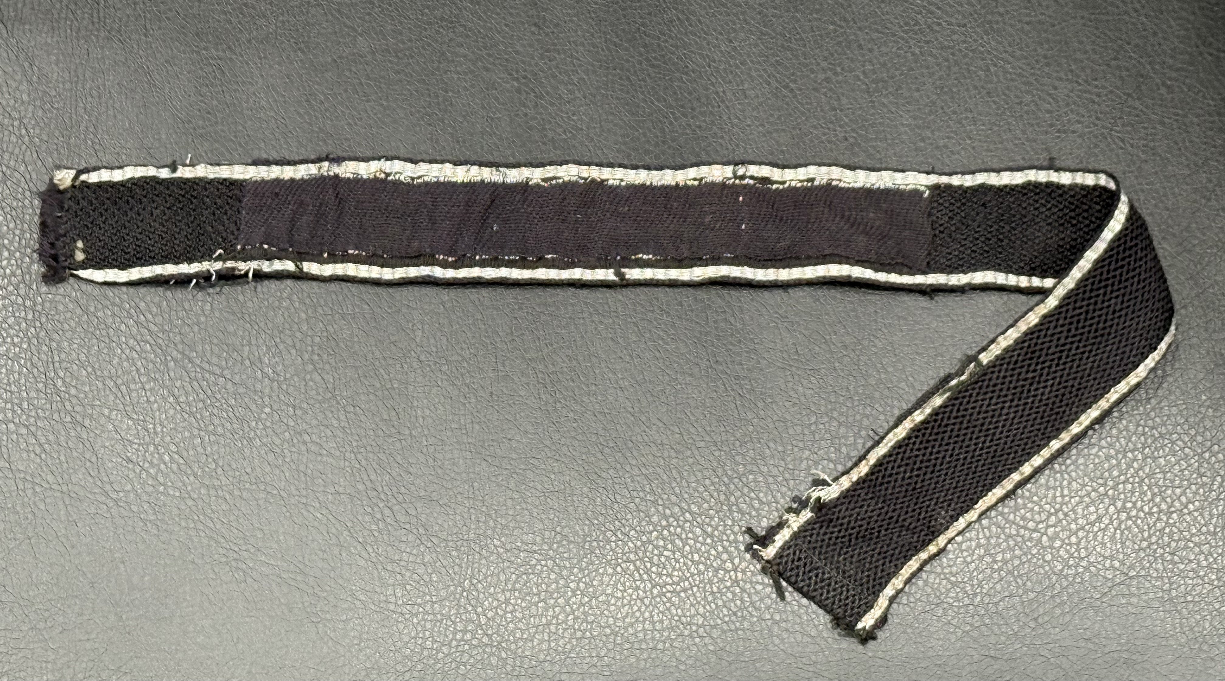 SS Reinhard Heydrich Flatwire Cuff Title Uniform Removed — image 8