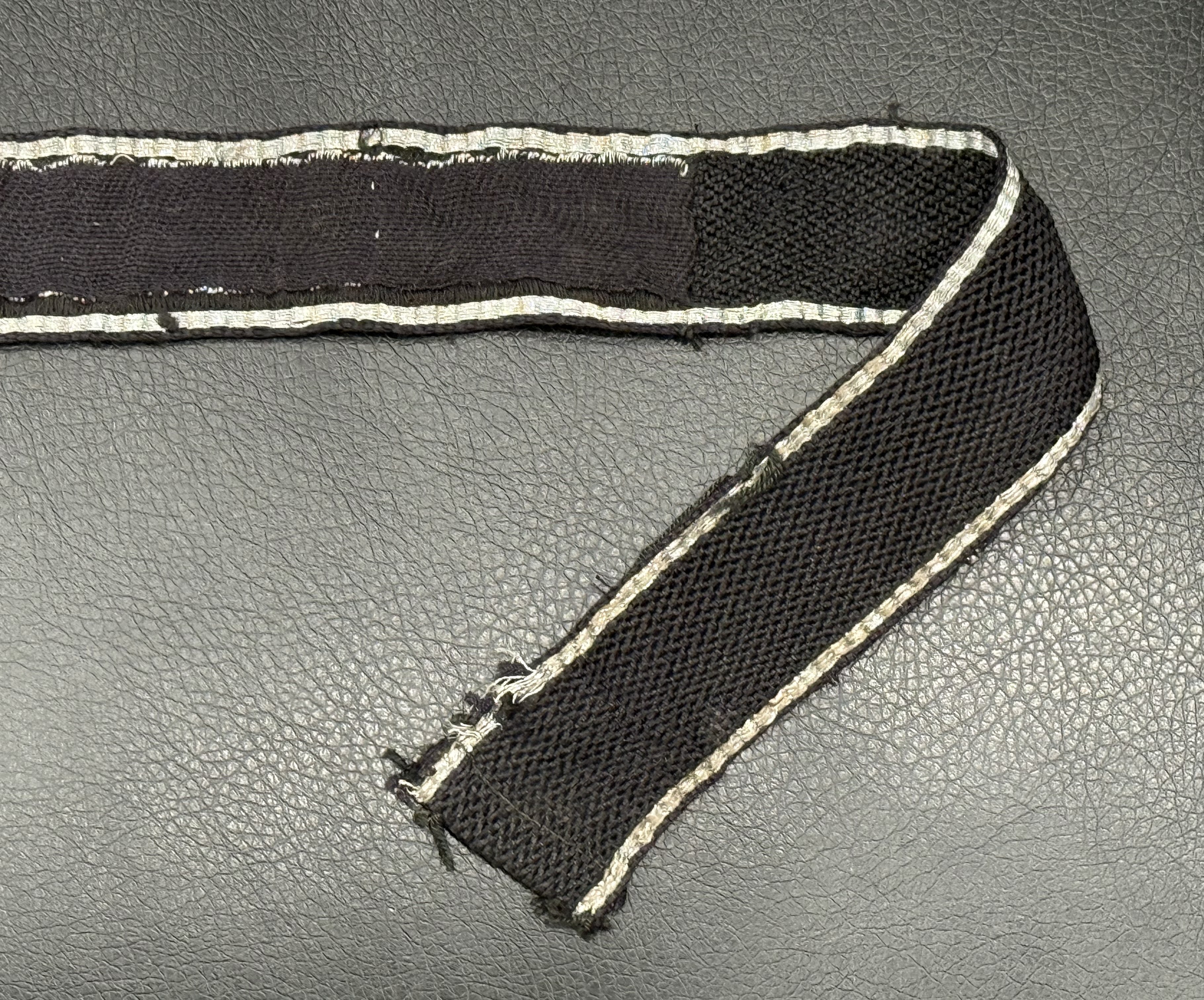 SS Reinhard Heydrich Flatwire Cuff Title Uniform Removed — image 9