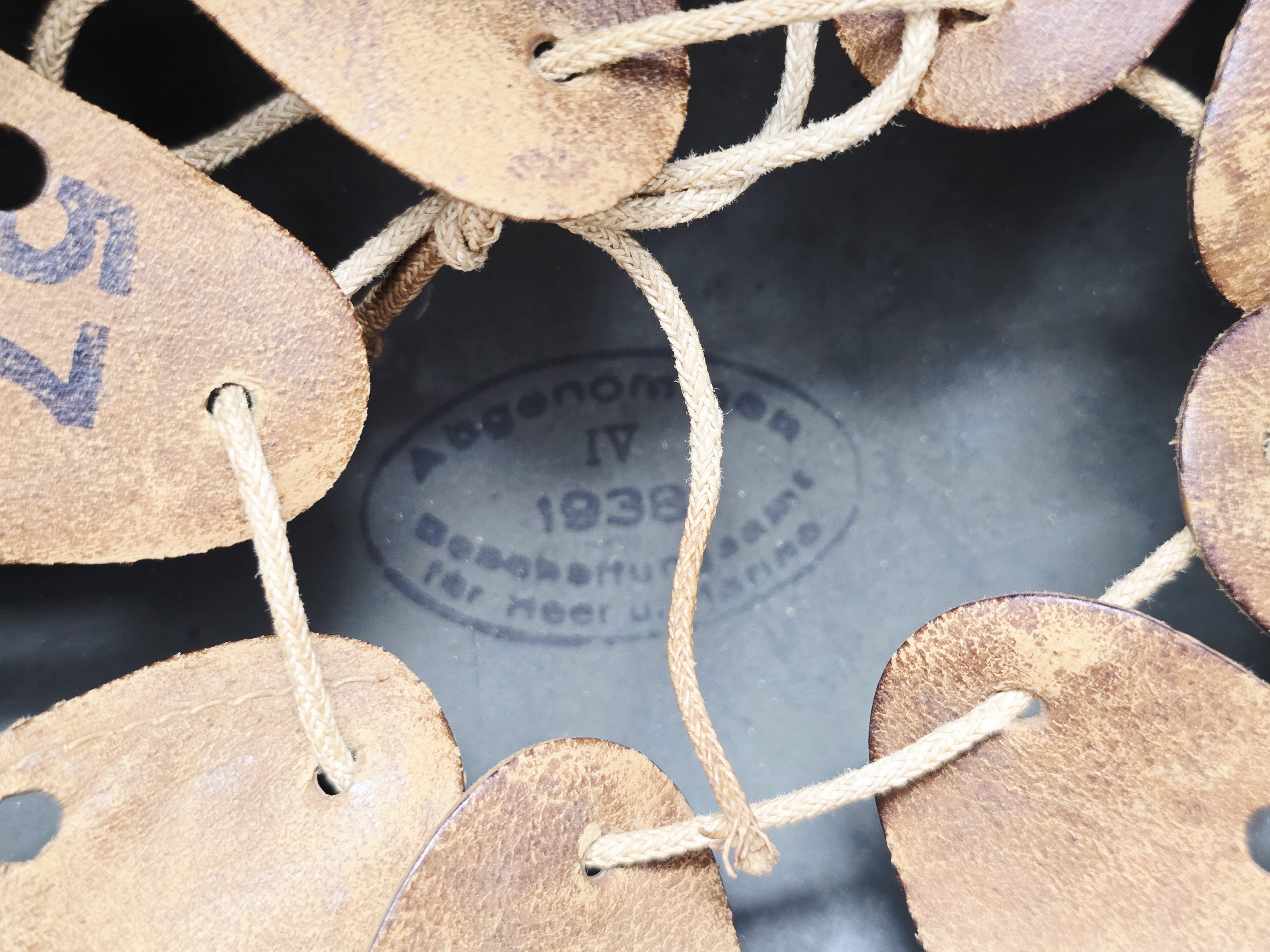 Sharp M35 Polizei Double Decal Helmet — image 12