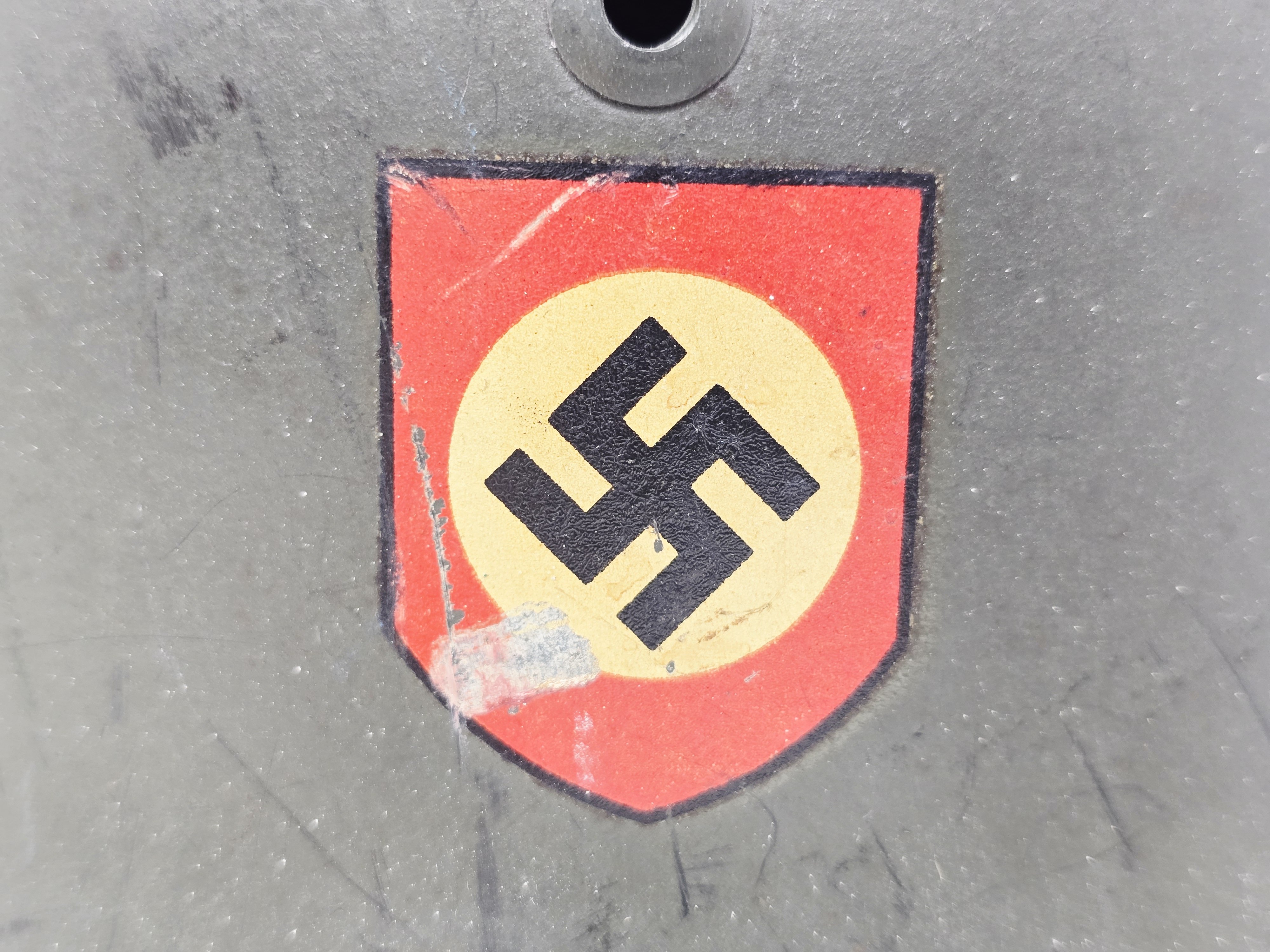 Sharp M35 Polizei Double Decal Helmet — image 6