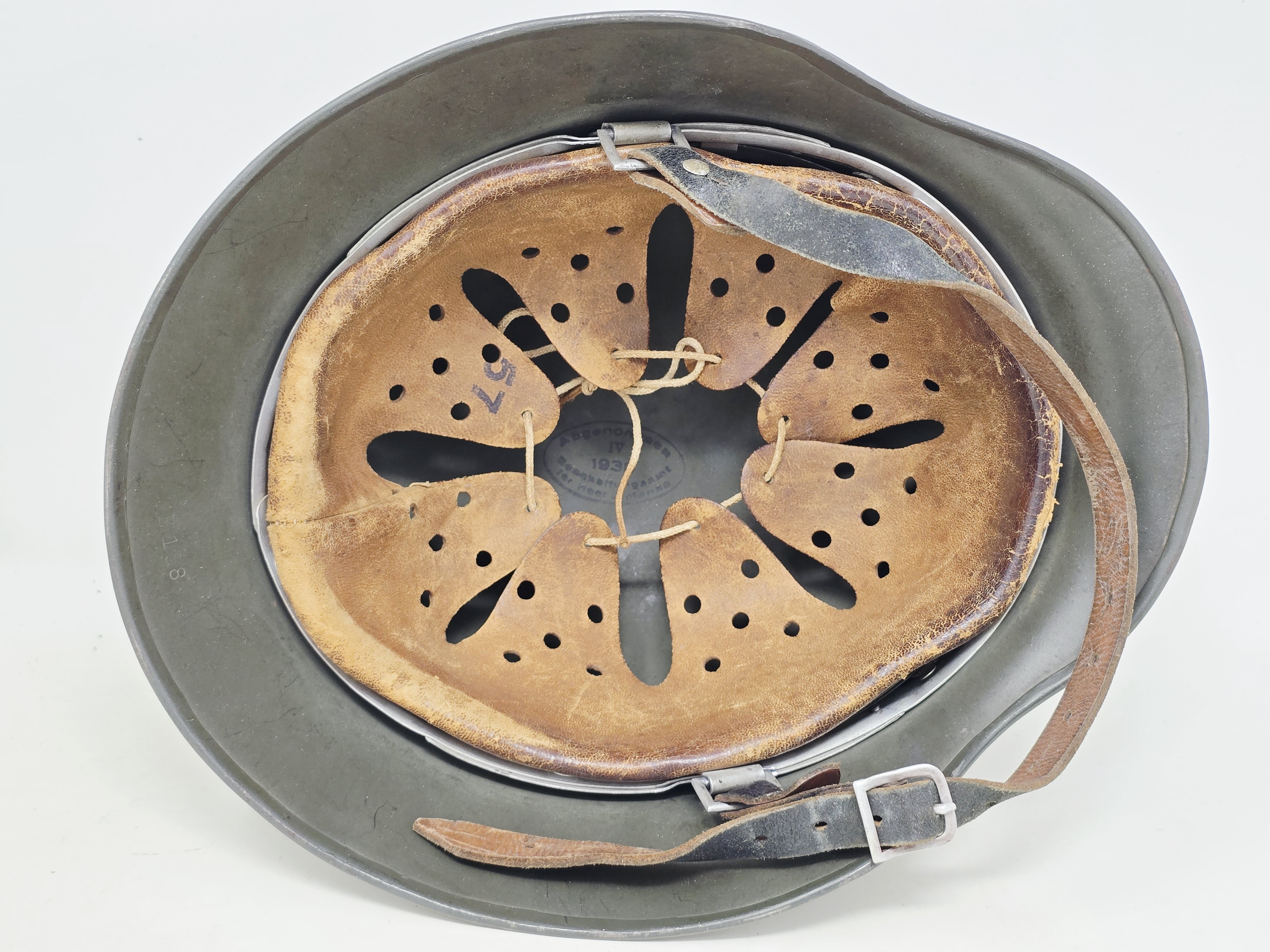 Sharp M35 Polizei Double Decal Helmet — image 8