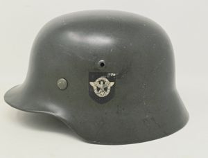 Sharp M35 Polizei Double Decal Helmet