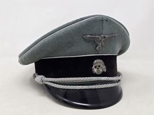 Outstanding Waffen-SS General's Visor Cap, Possibly Attributed