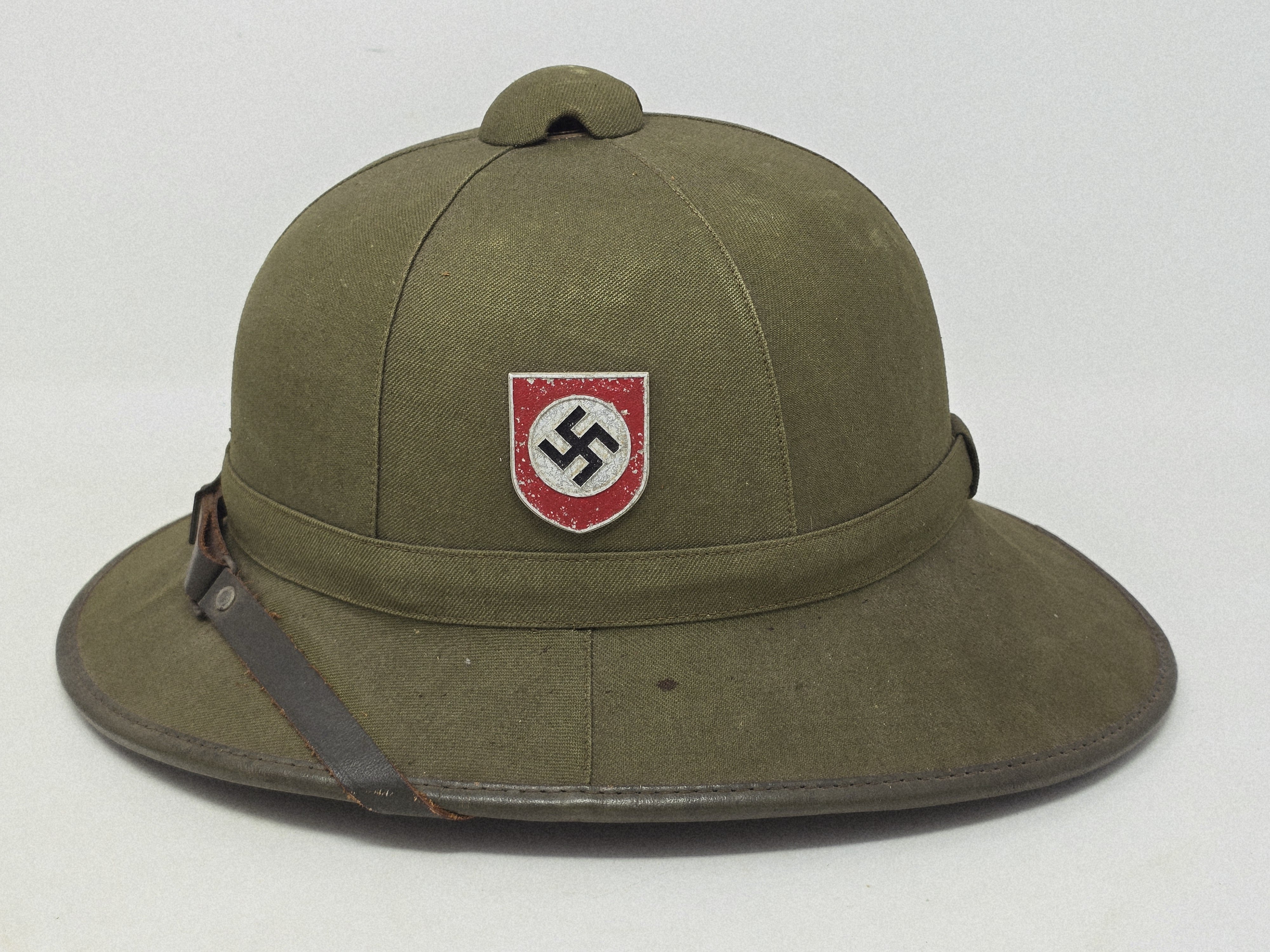 Unheard-of Rare SS Troppenhelm / Pith Helmet — image 7