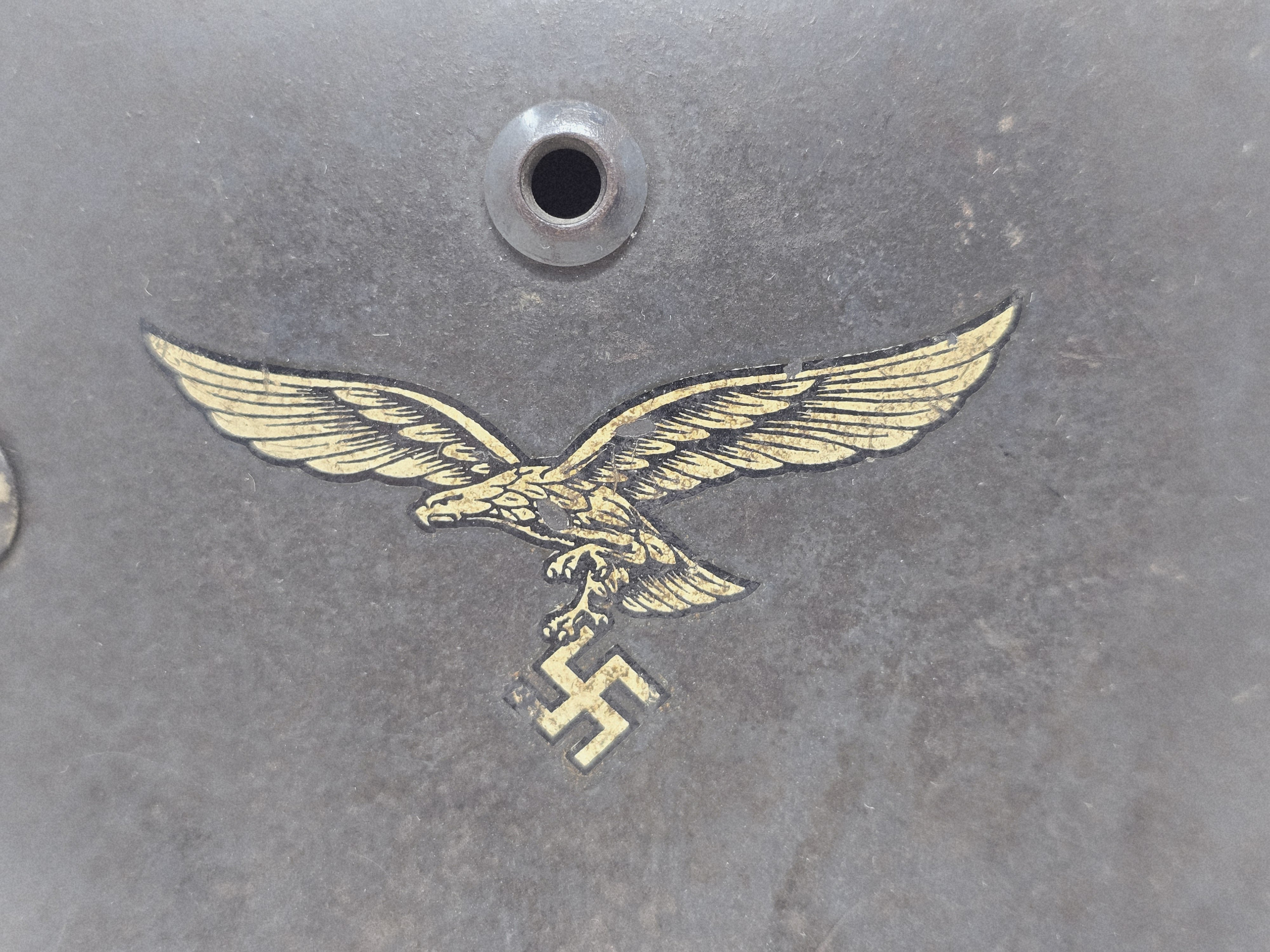 Large LW M35 Double Decal Helmet — image 14