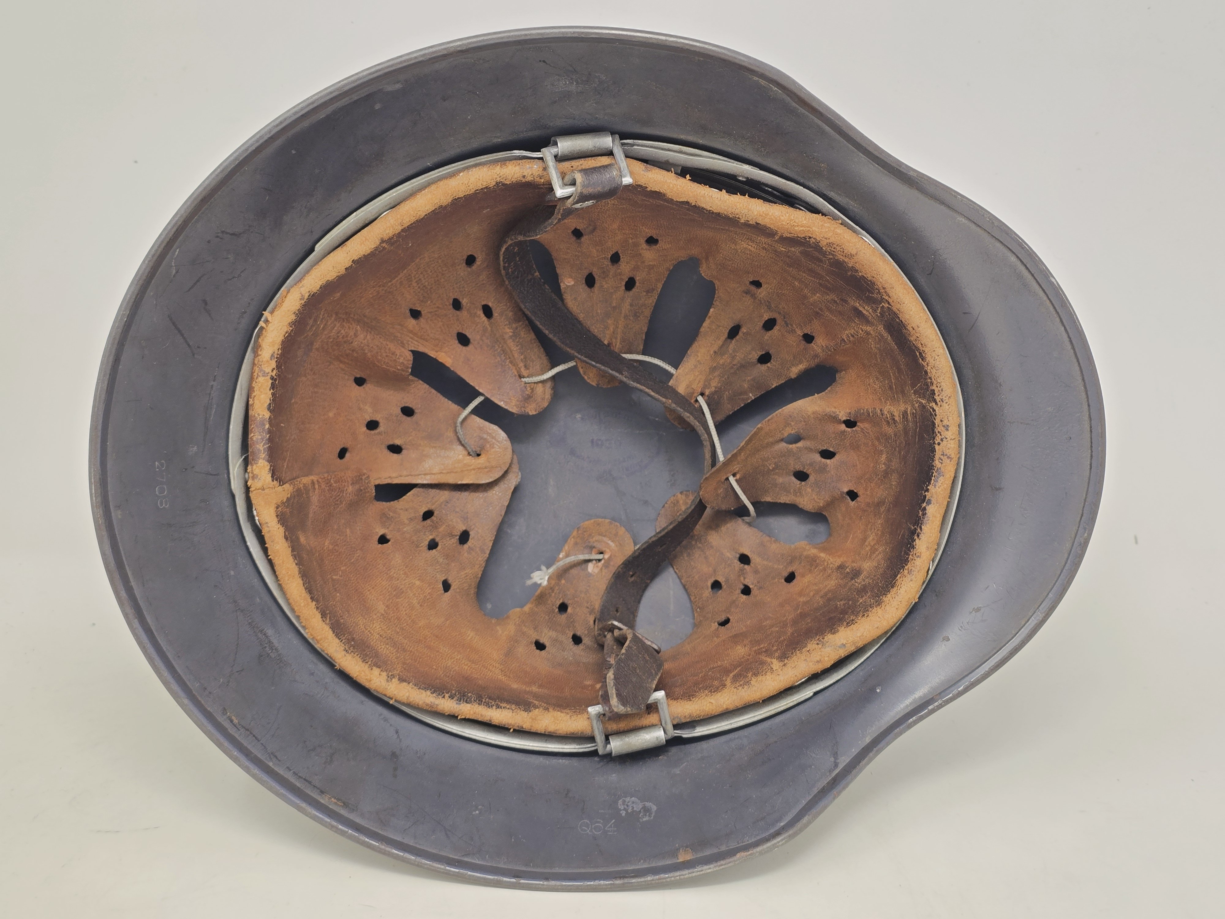 Excellent Luftwaffe M35 Double Decal Helmet — image 10