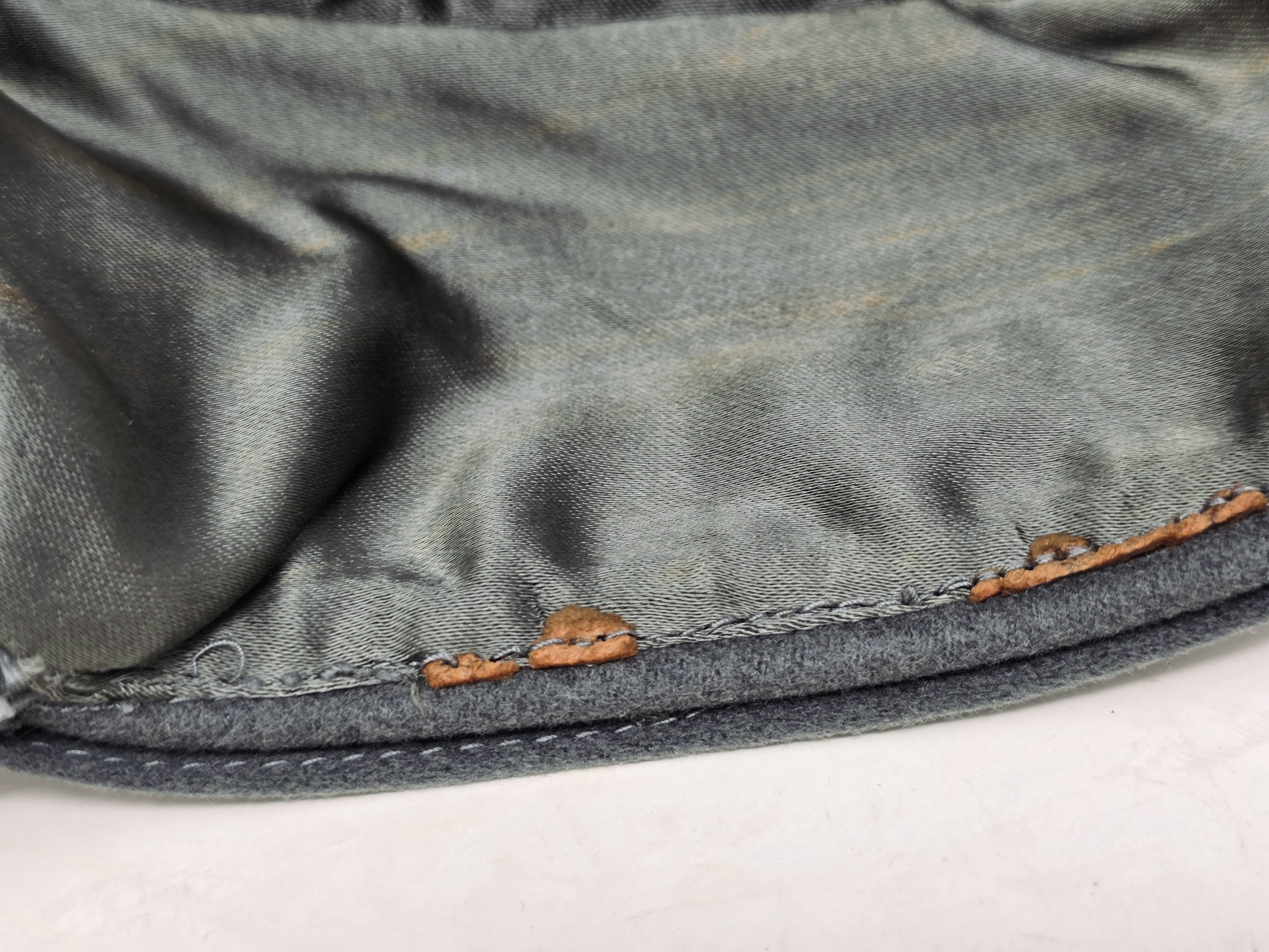SS Officer's Doeskin Custom Tailored M43 Cap, General's Quality! — image 4