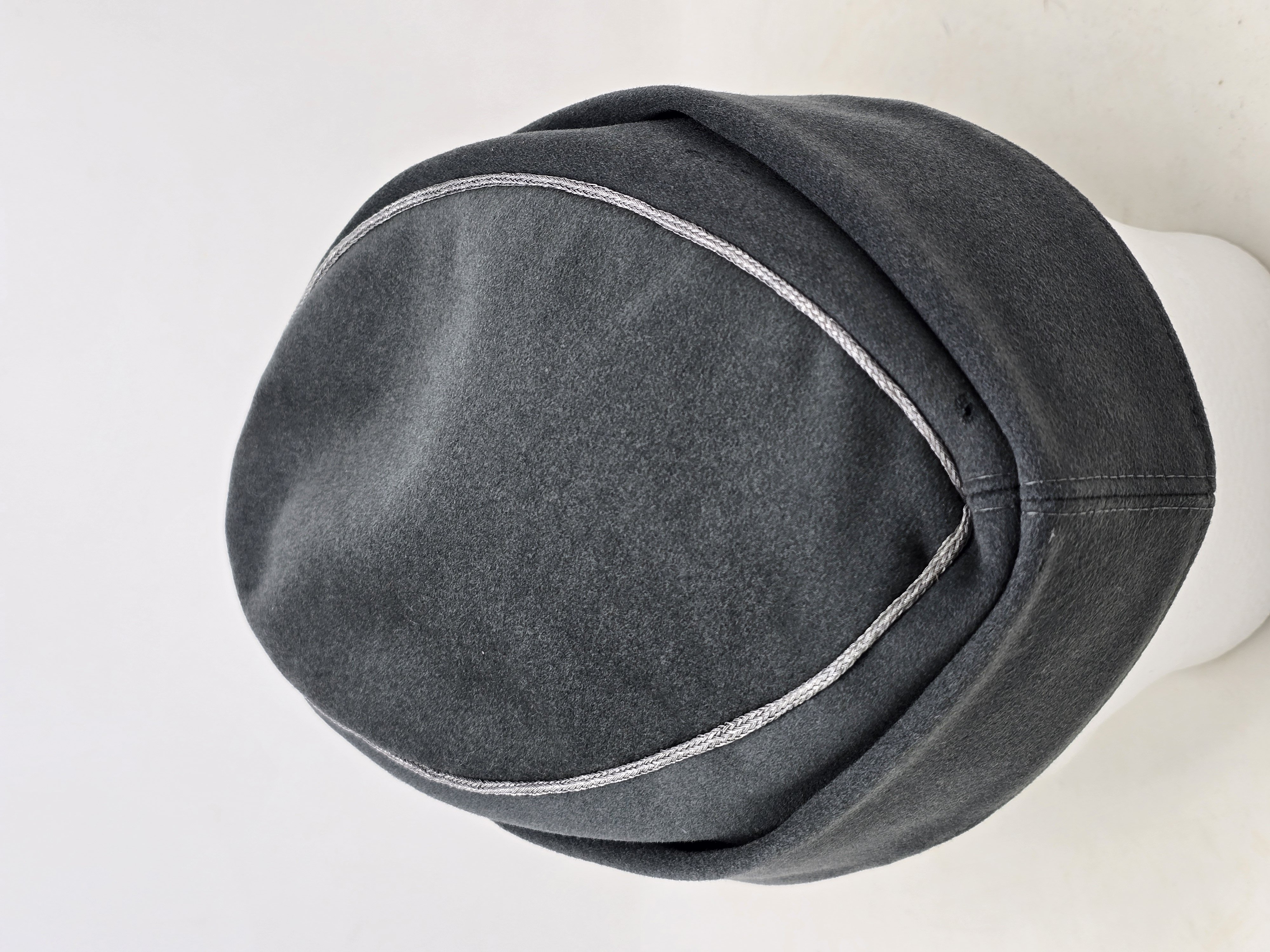 SS Officer's Doeskin Custom Tailored M43 Cap, General's Quality! — image 8