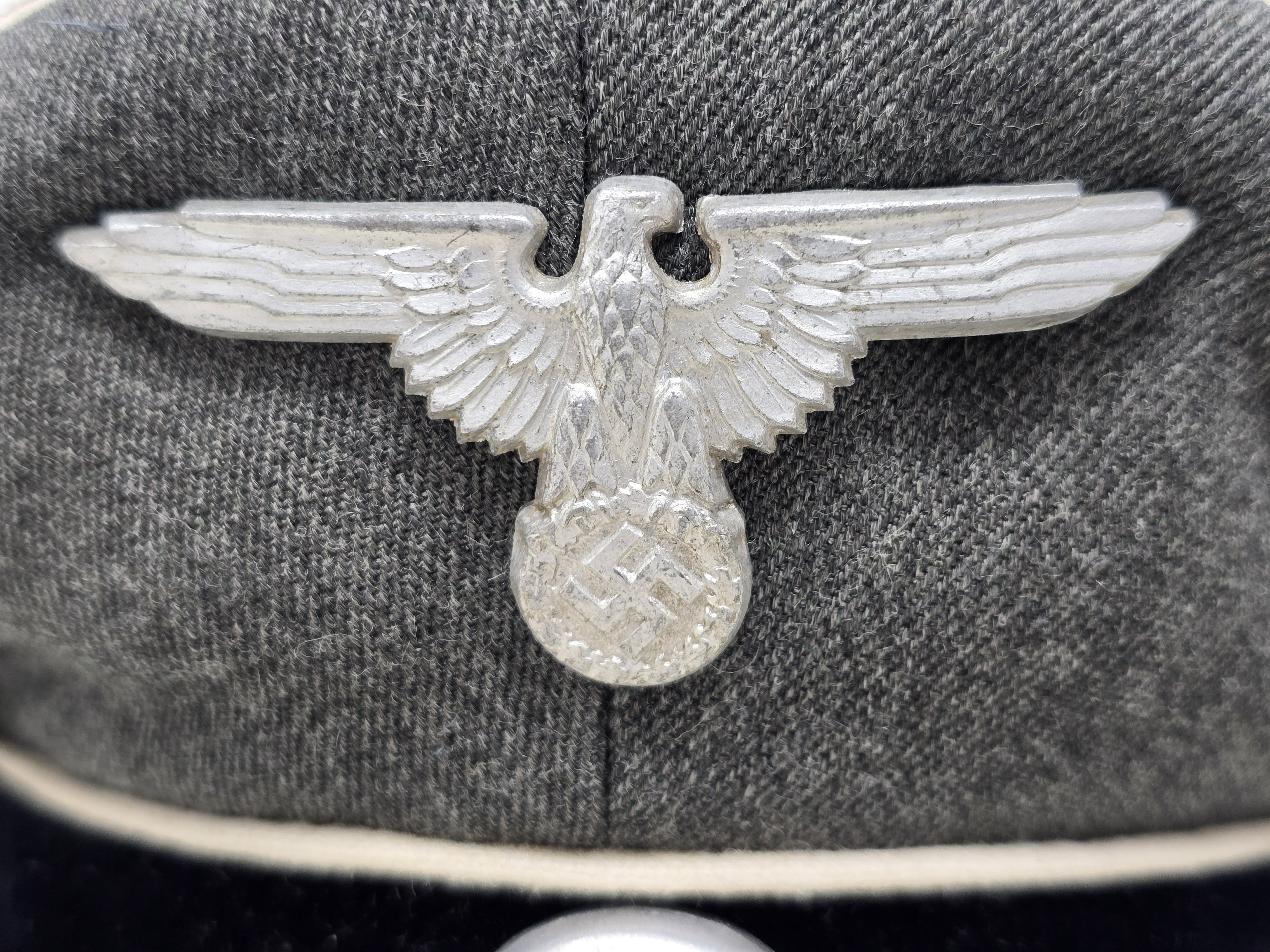 Stone Mint Waffen-SS Officer's Visor Cap — image 3