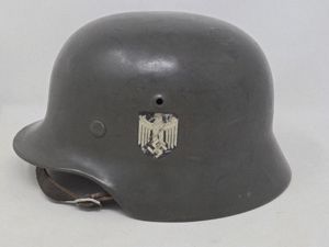 Nice Heer M35 Double Decal Helmet by EF