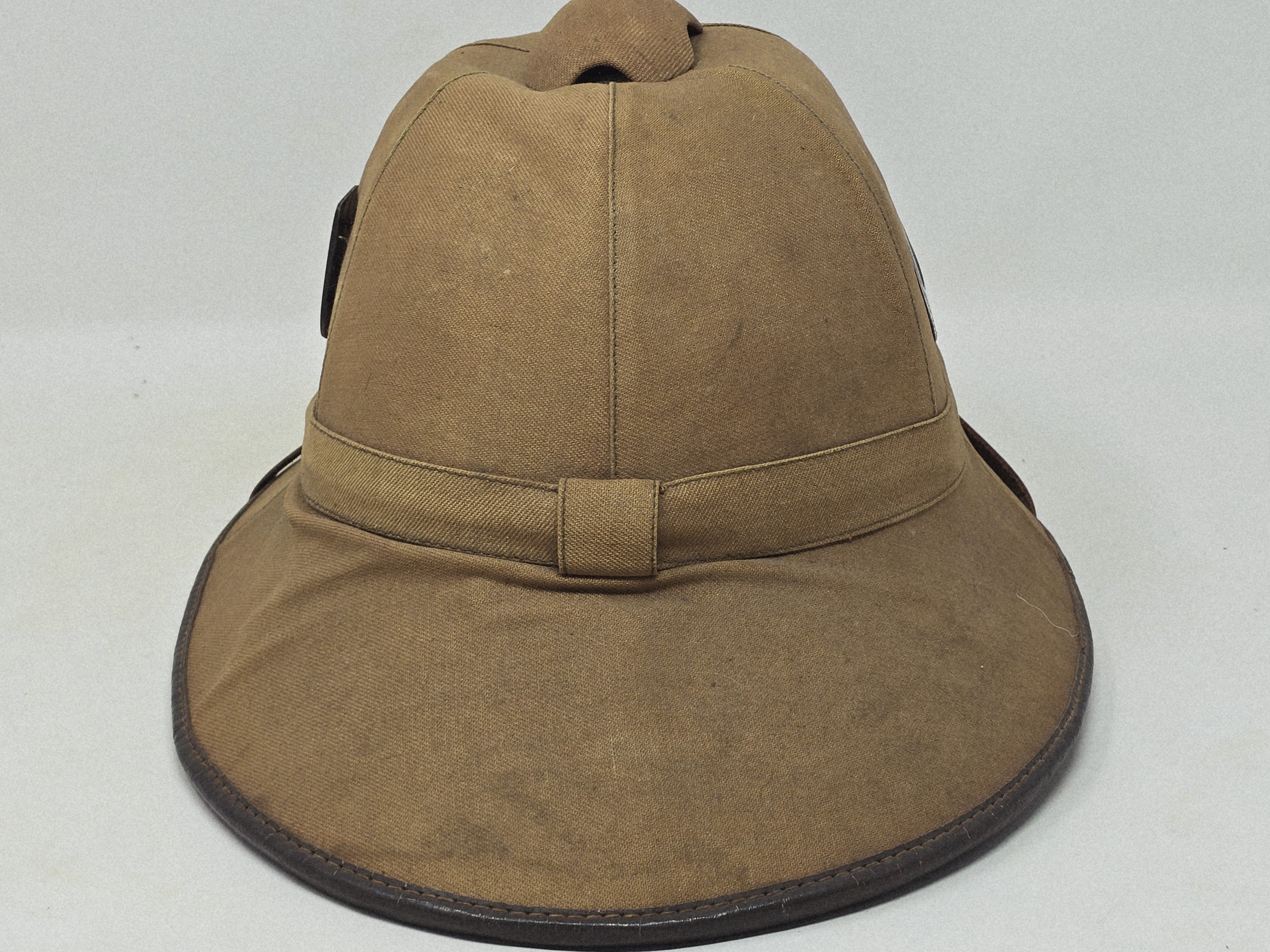 Kriegsmarine-Badged Heer DAK Pith Helmet — image 6