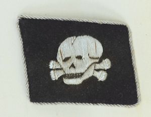 Beautiful TK Officer's Collar Tab in Bullion.