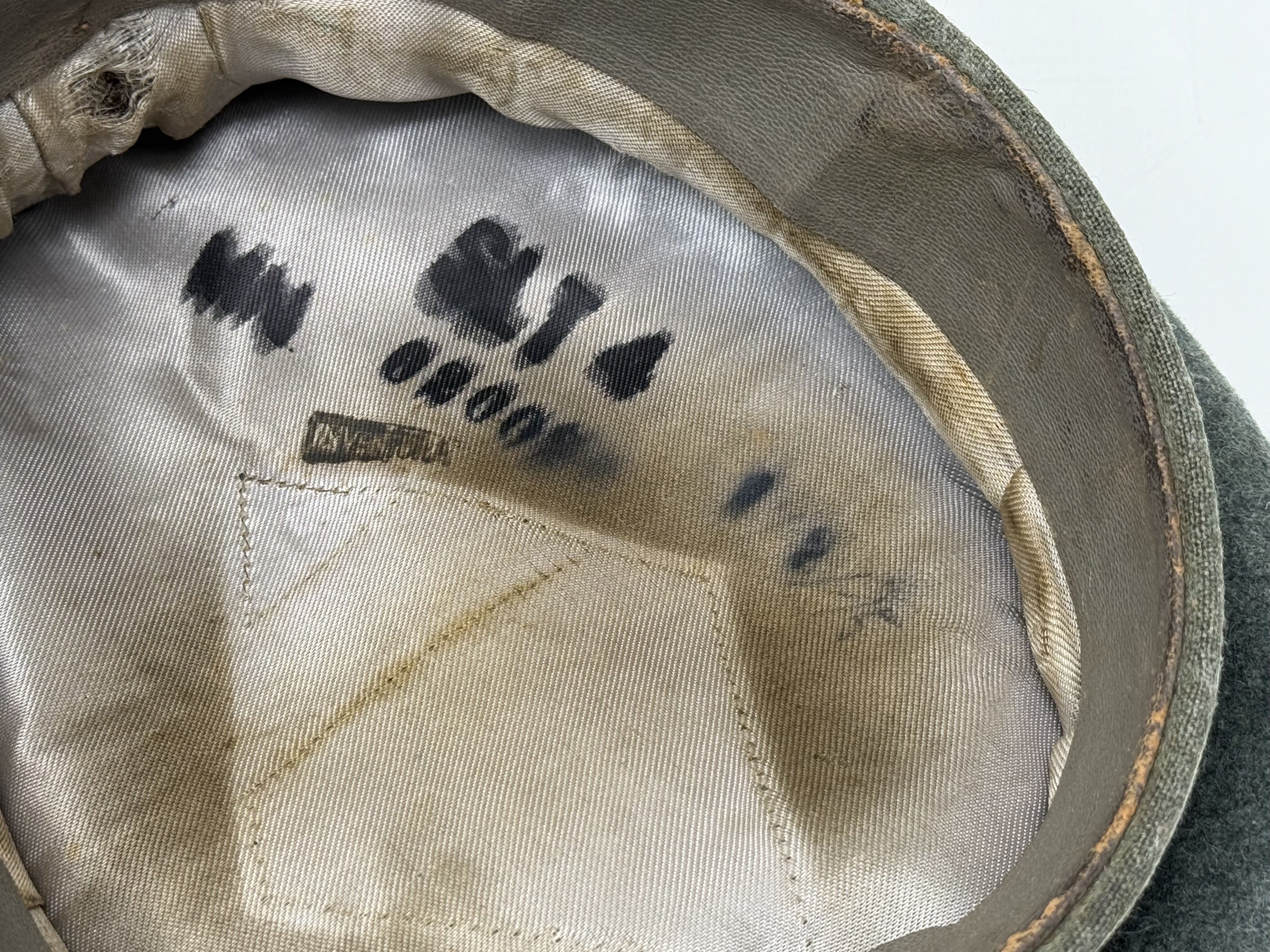 Waffen SS EM NCO Visor — image 12