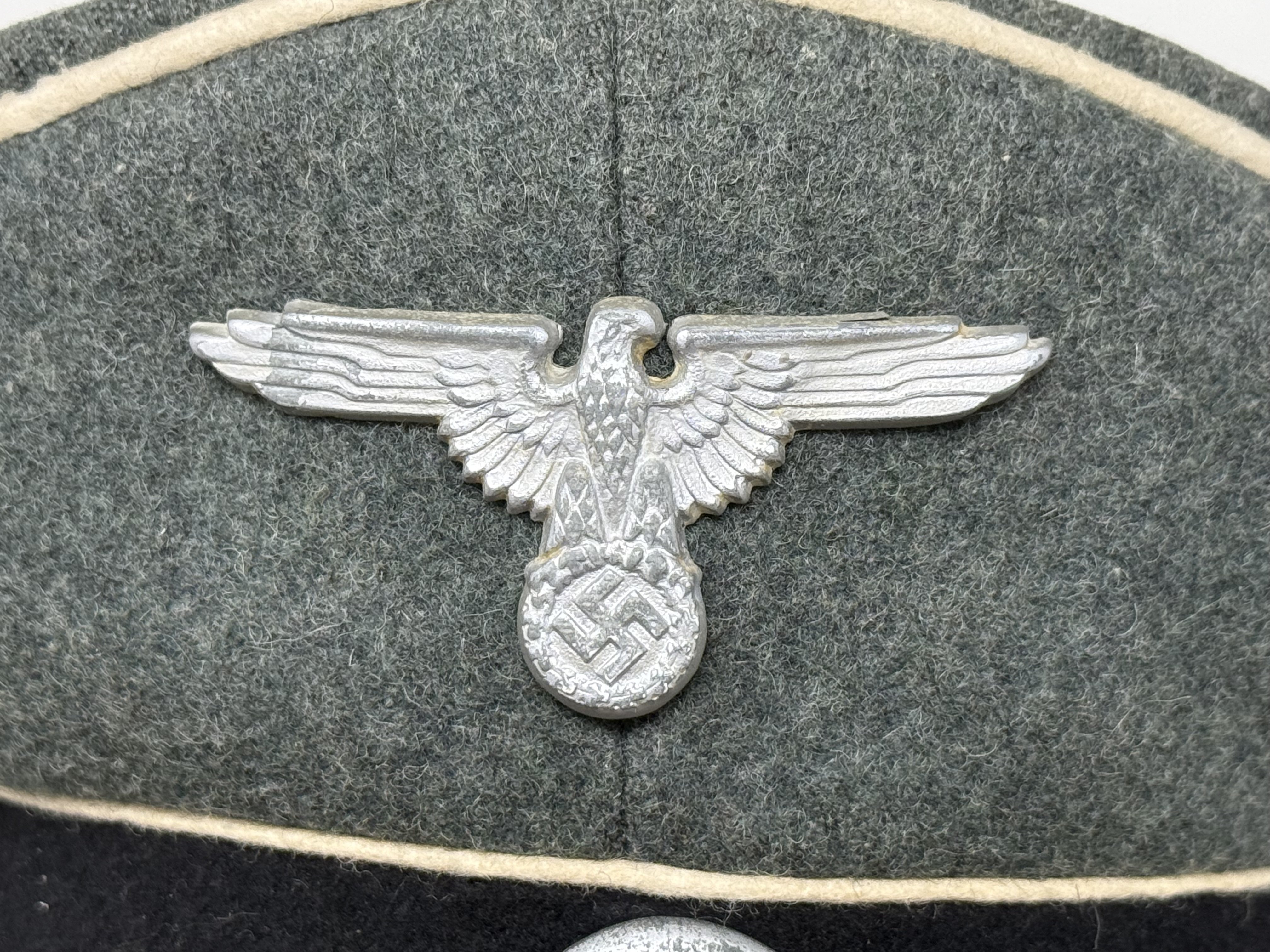 Waffen SS EM NCO Visor — image 19