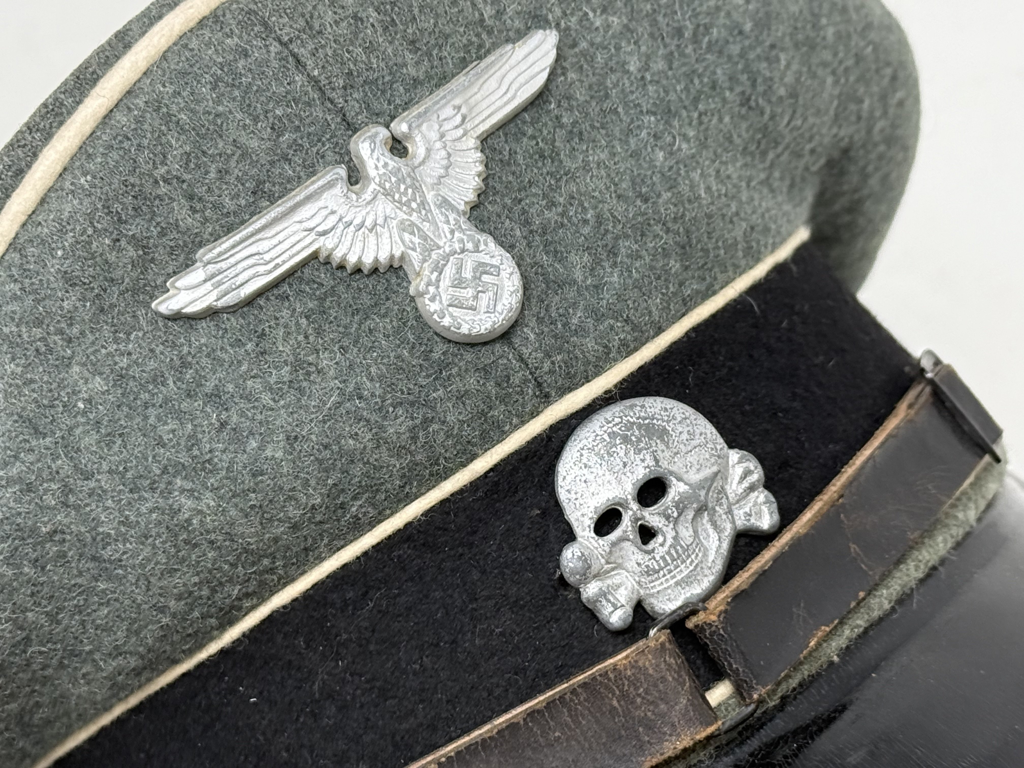 Waffen SS EM NCO Visor — image 22