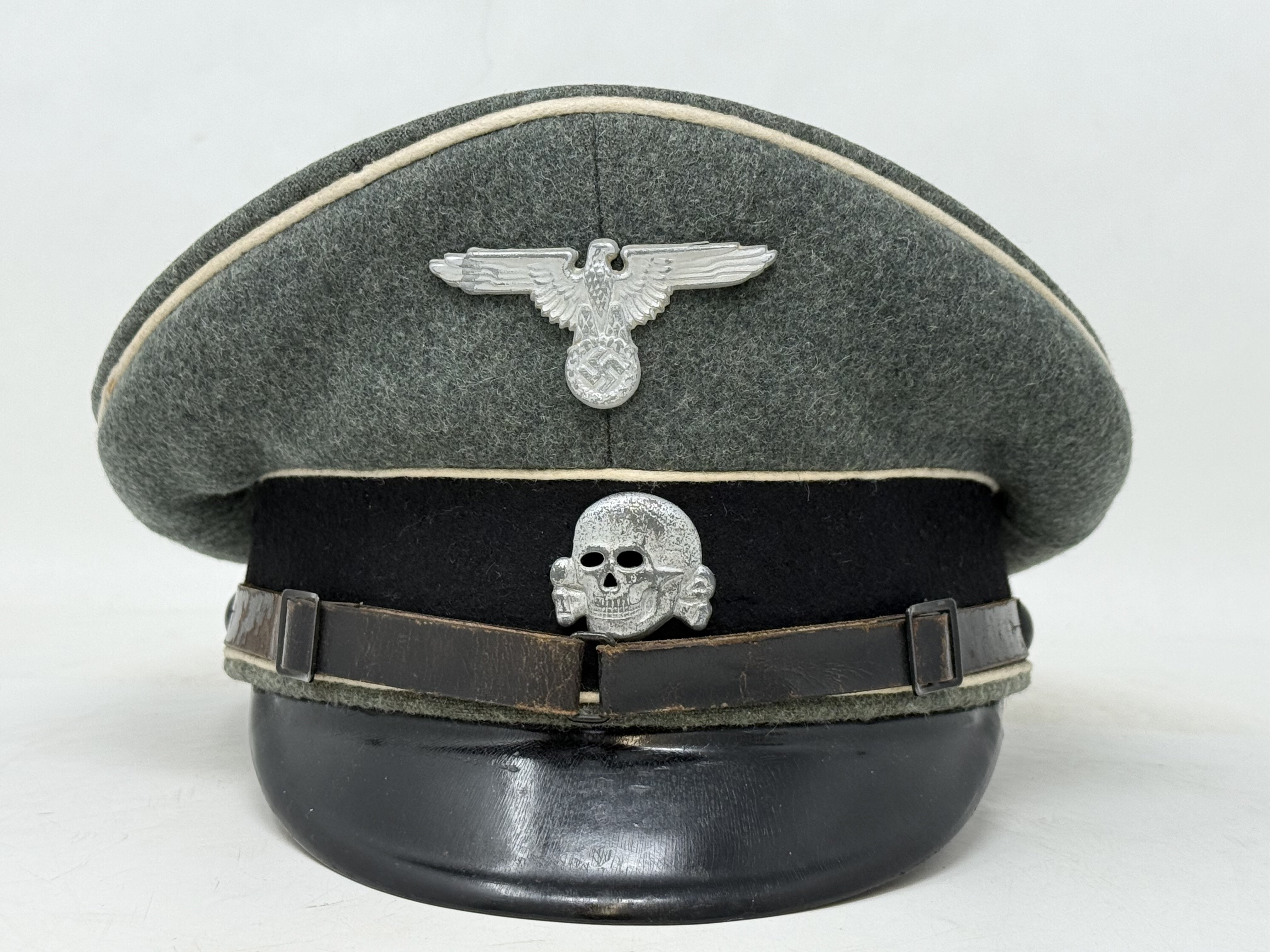 Waffen SS EM NCO Visor — image 23