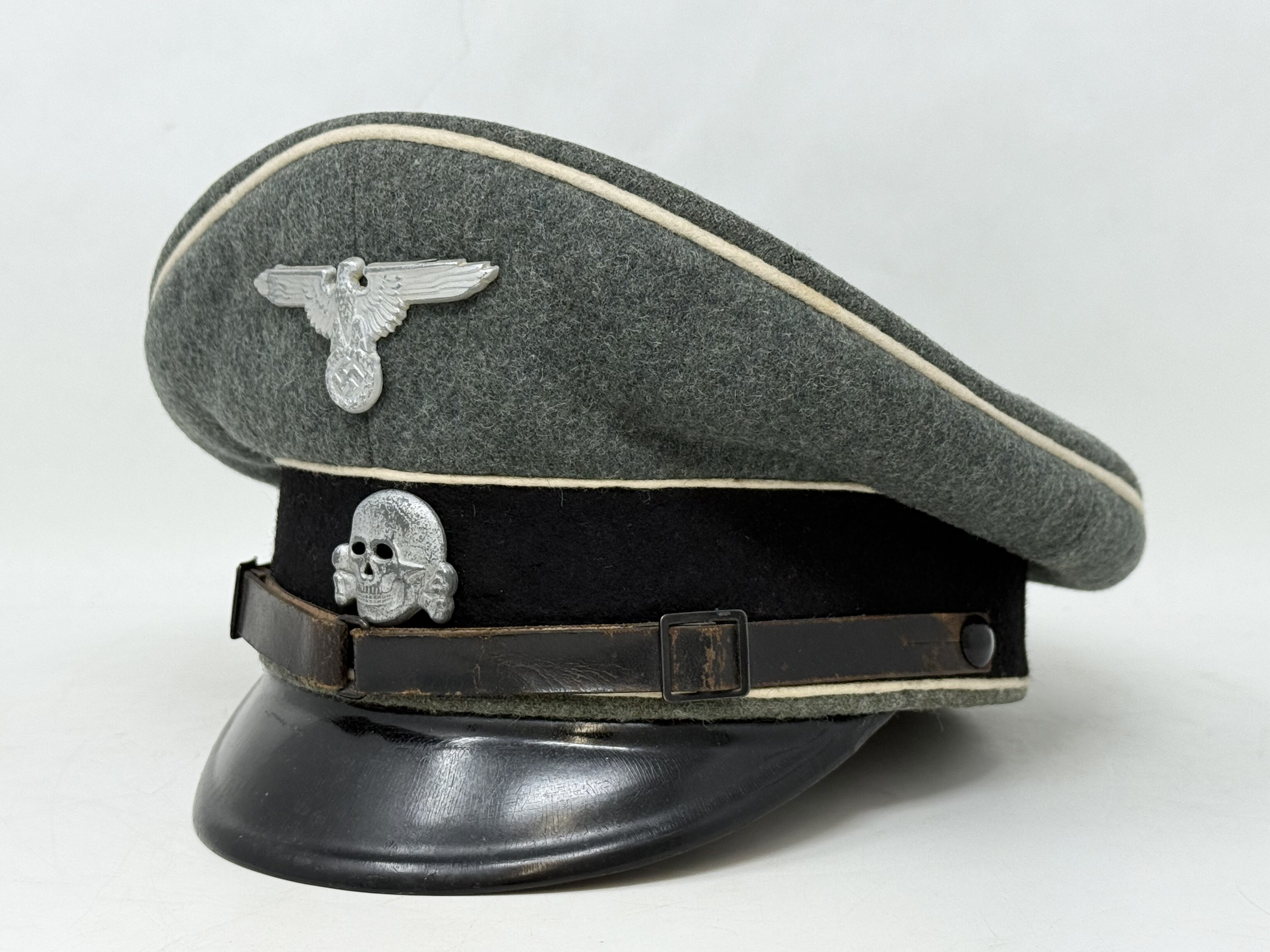 Waffen SS EM NCO Visor — image 4