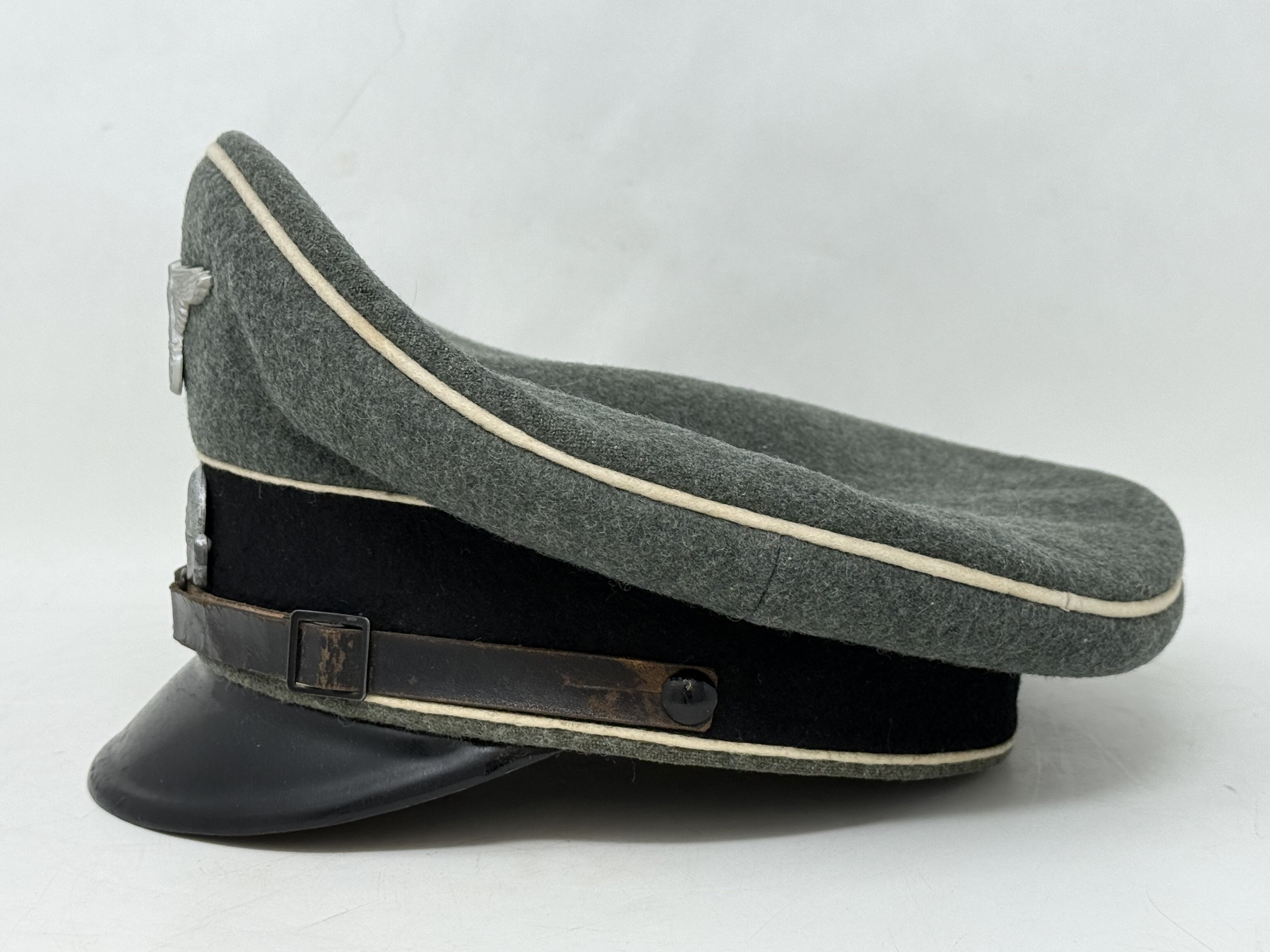 Waffen SS EM NCO Visor — image 5