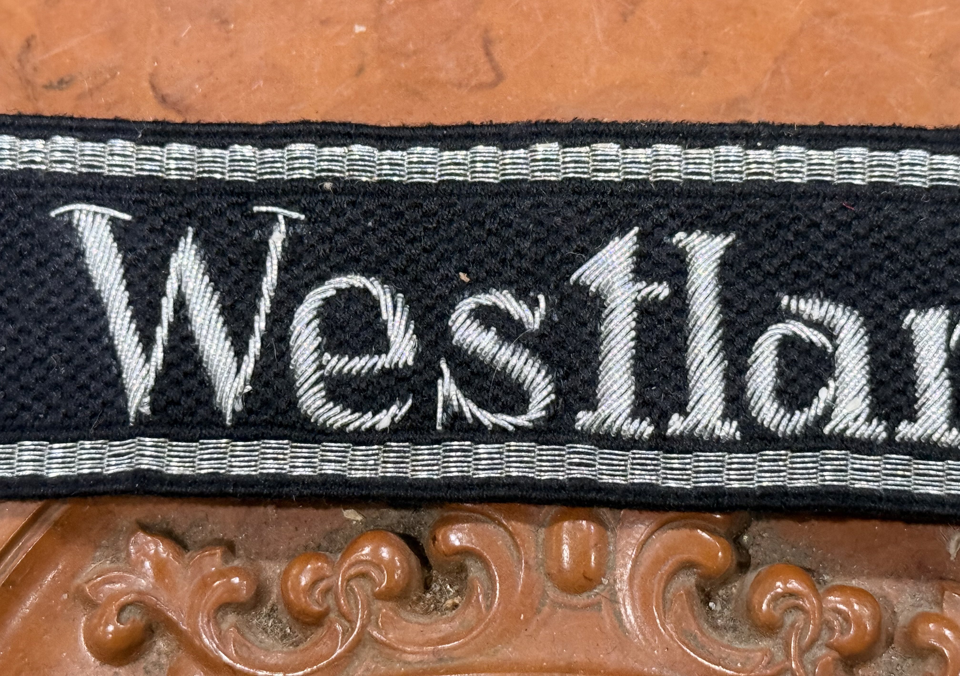 SS Officer WESTLAND Buillion Cuff Title — image 3