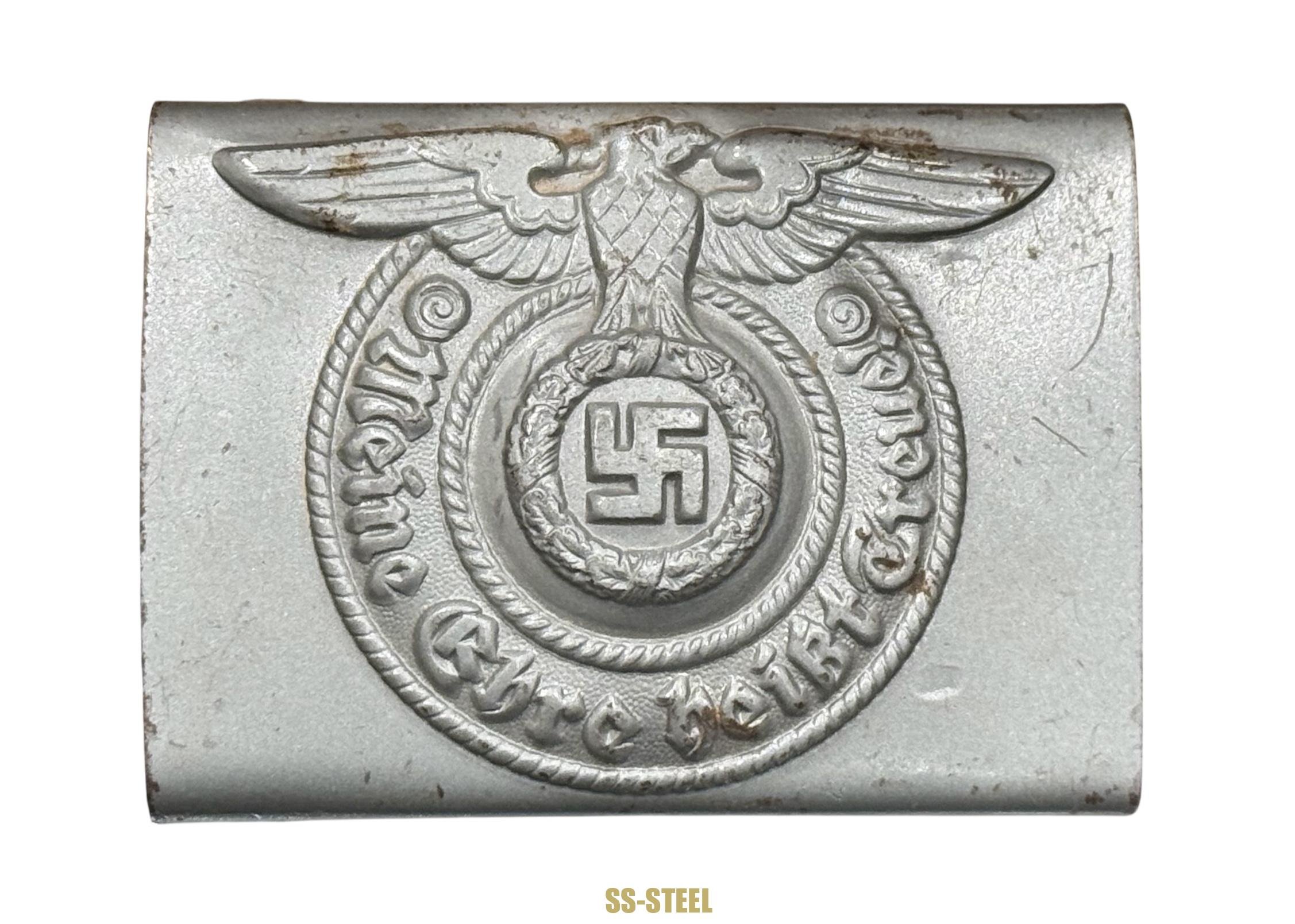 Waffen SS EM NCO Buckle – RZM 155/43 SS — image 2