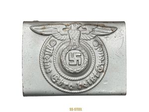 Waffen SS EM NCO Buckle – RZM 155/43 SS
