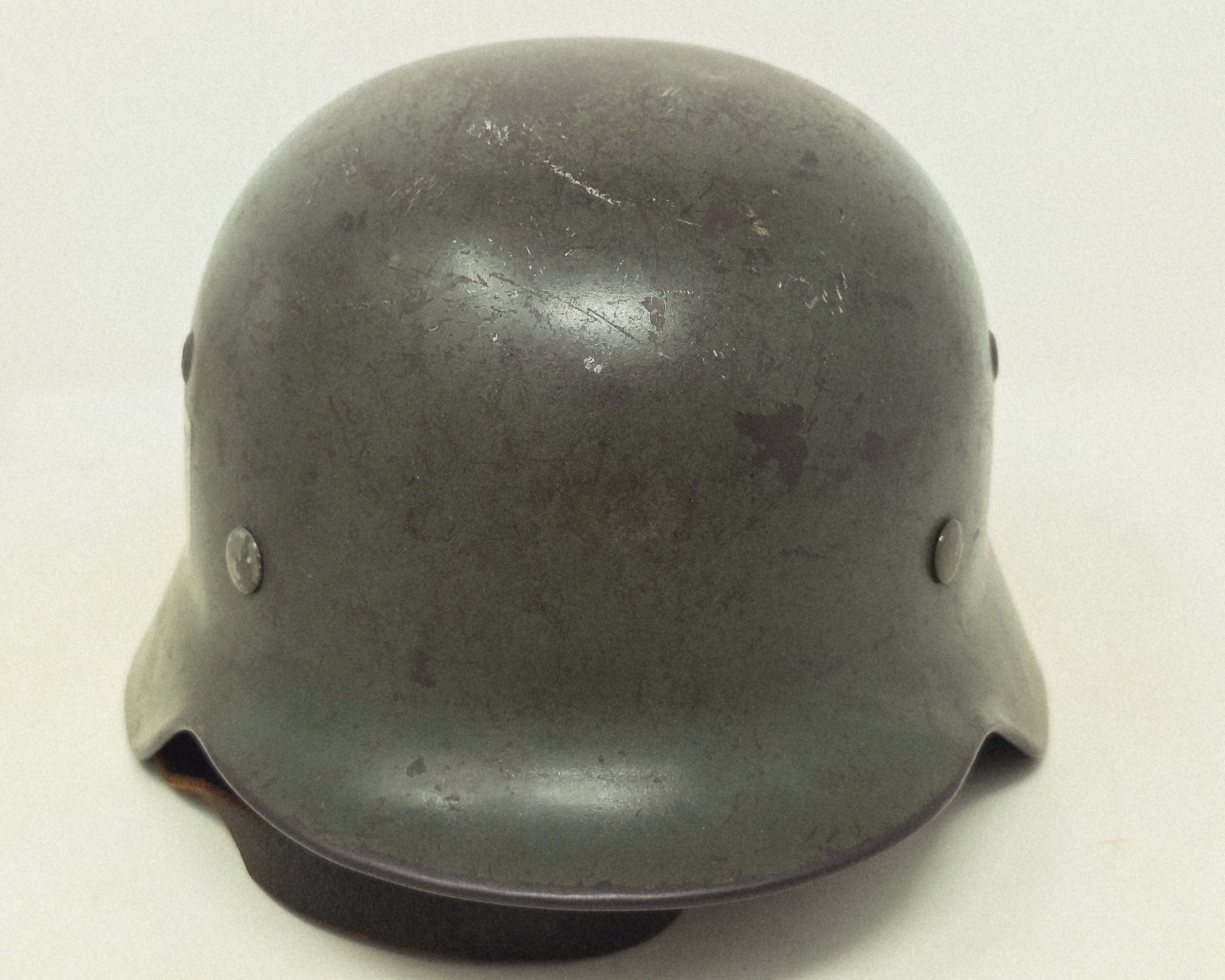 Outstanding Waffen-SS M35 Double Decal Helmet ET64 — image 12