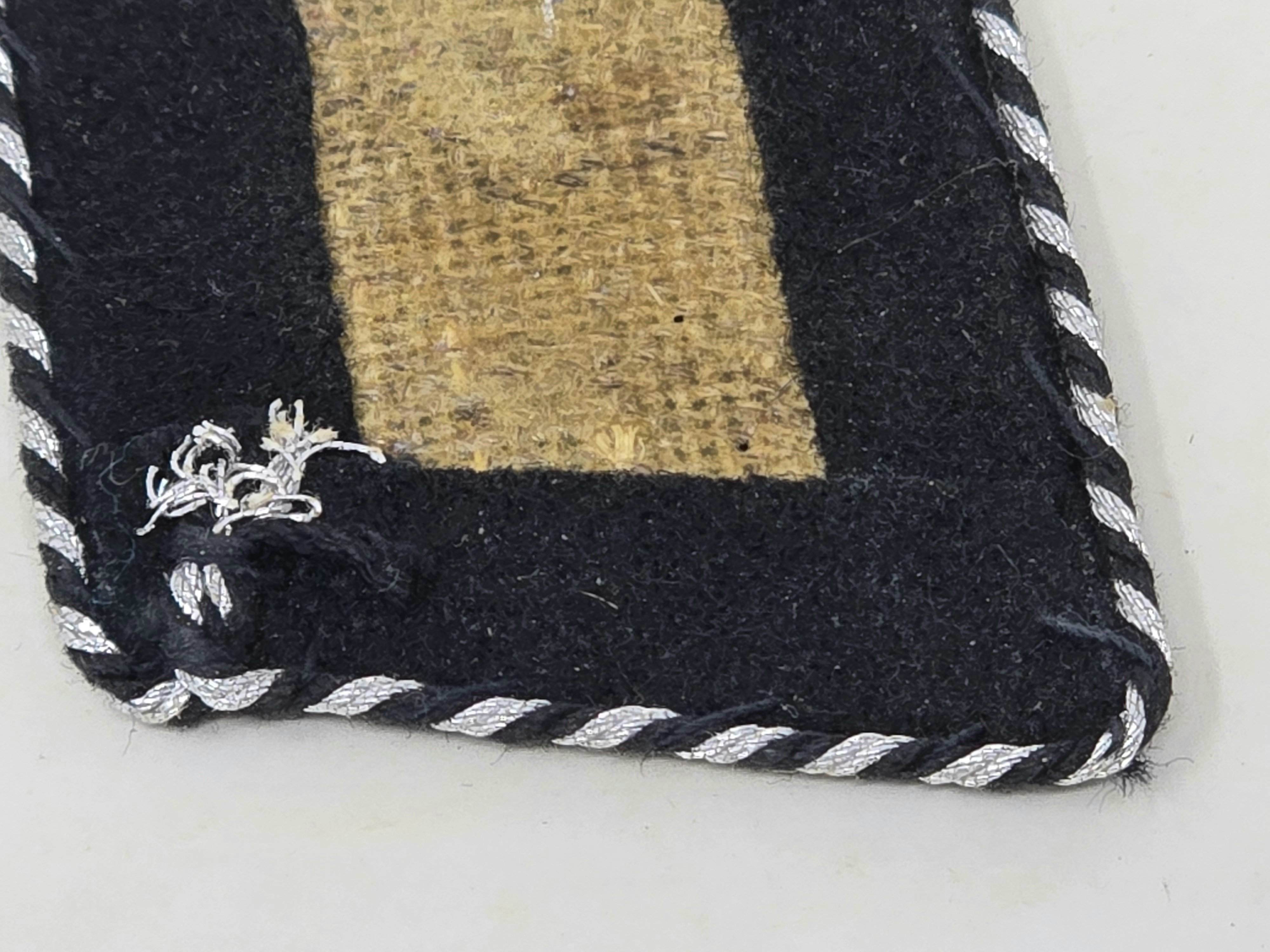 Ultra-rare 'K' Collar Tab for Konzentrationslager Personnel, Circa 1935 — image 3