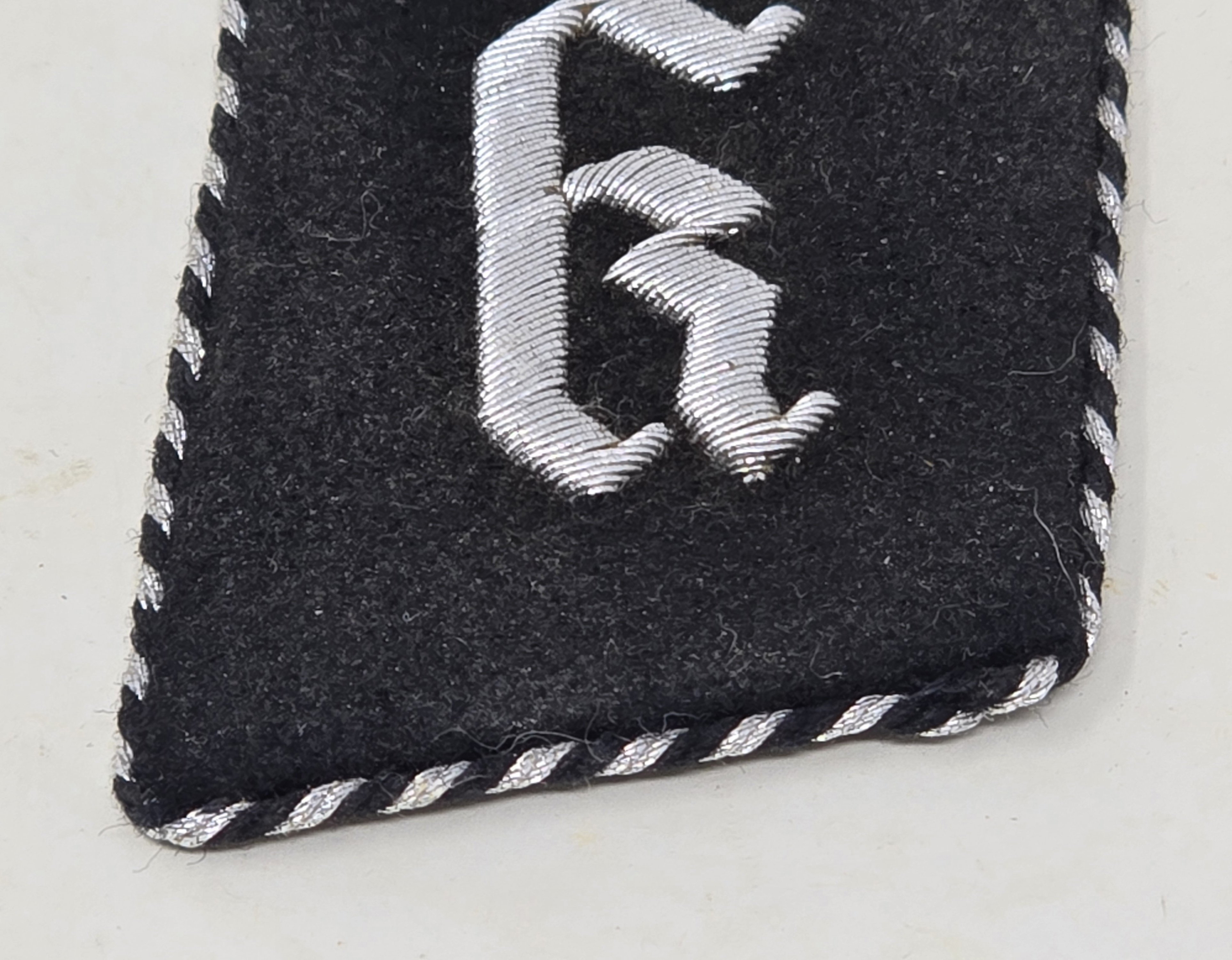 Ultra-rare 'K' Collar Tab for Konzentrationslager Personnel, Circa 1935 — image 5