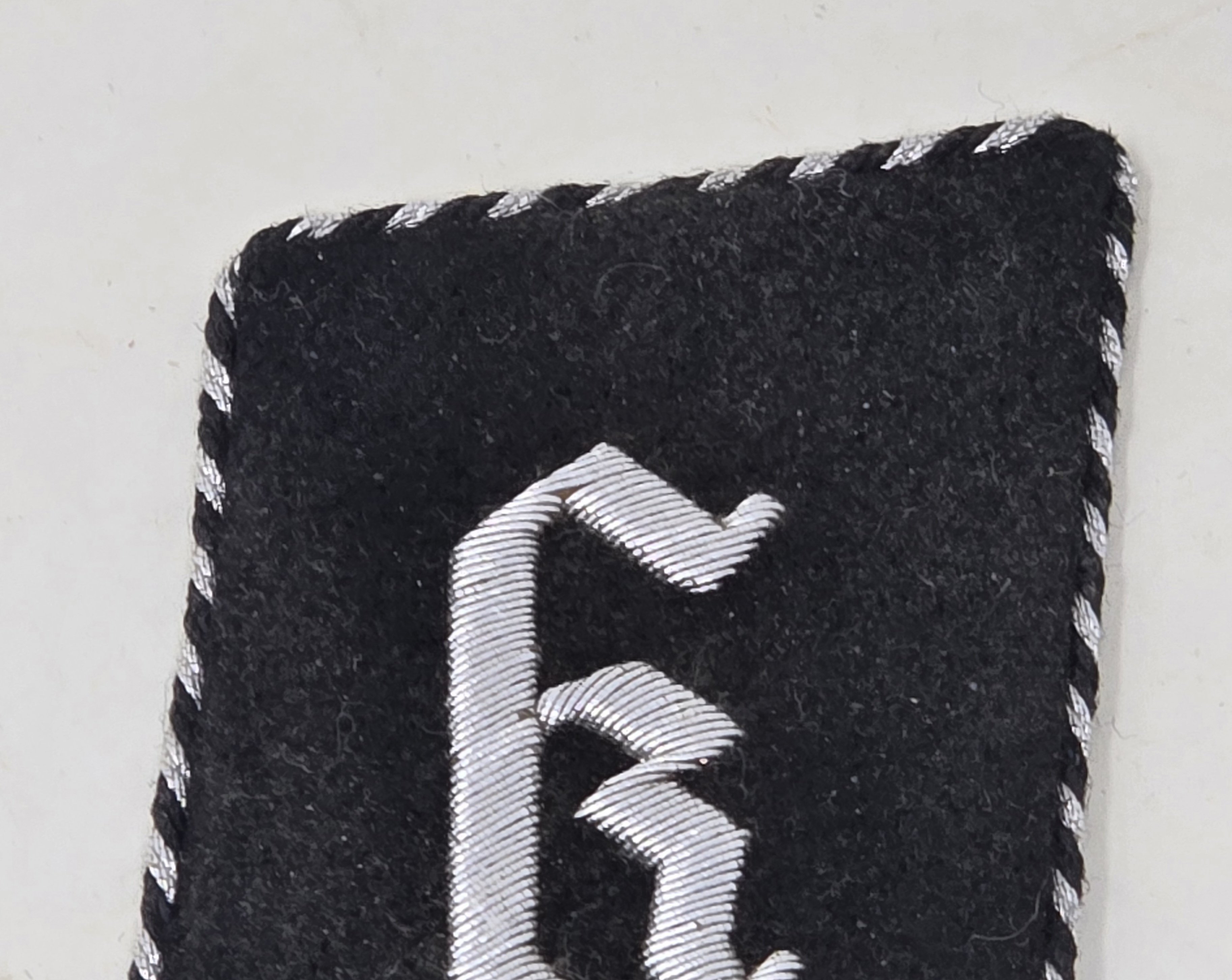 Ultra-rare 'K' Collar Tab for Konzentrationslager Personnel, Circa 1935 — image 6