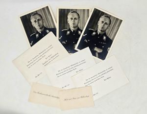 Stationary and Photos Related to Joachim von Ribbentrop and Wife