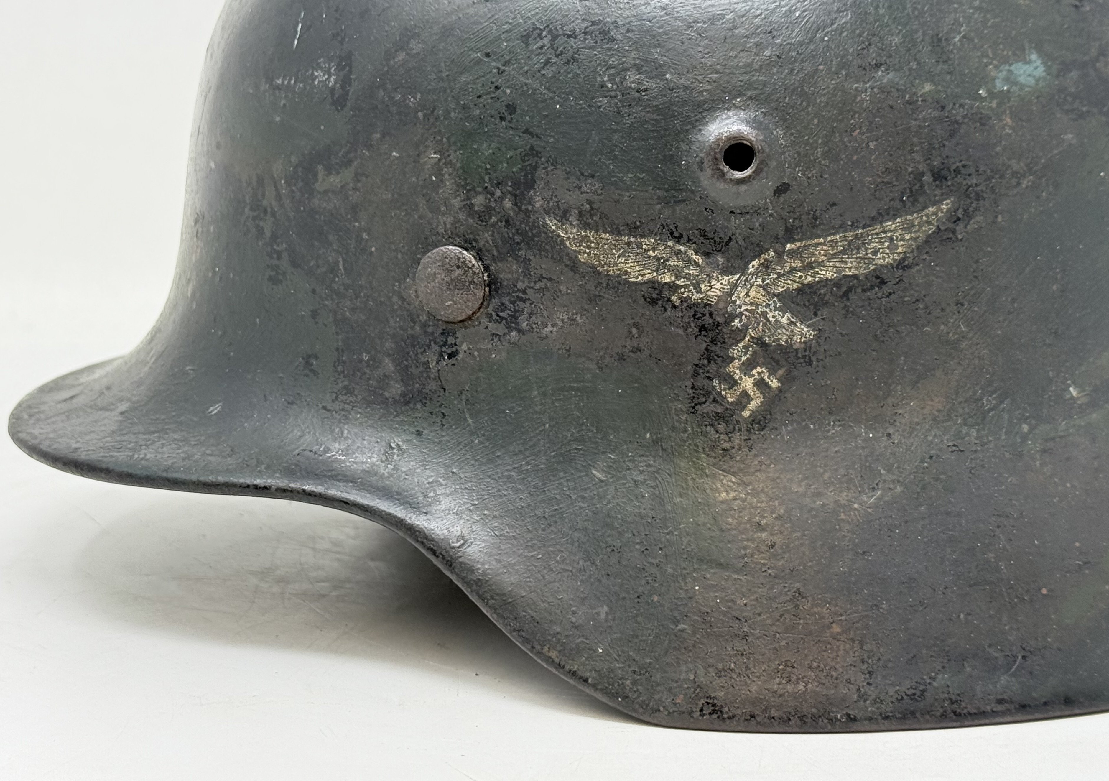 Luftwaffe M40 Single Decal Camo Helmet — image 15