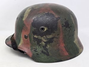Stunning Luftwaffe Camouflage M40 Helmet