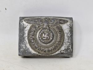 Waffen-SS Service Used Buckle, NCO / Enlisted