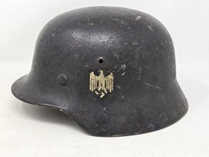 Service Used M35 Heer Helmet