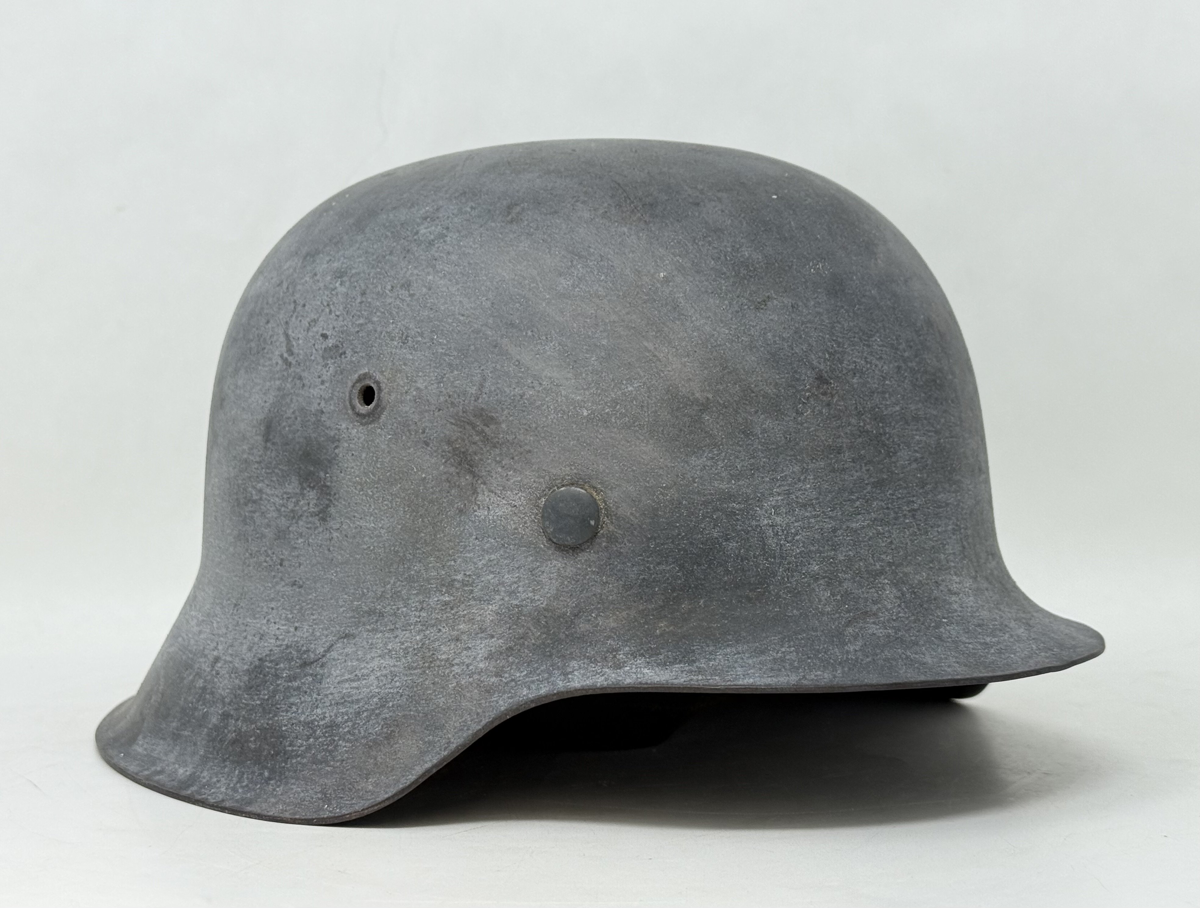 Luftwaffe M42 Single Decal Whitewash Camo Helmet — image 5