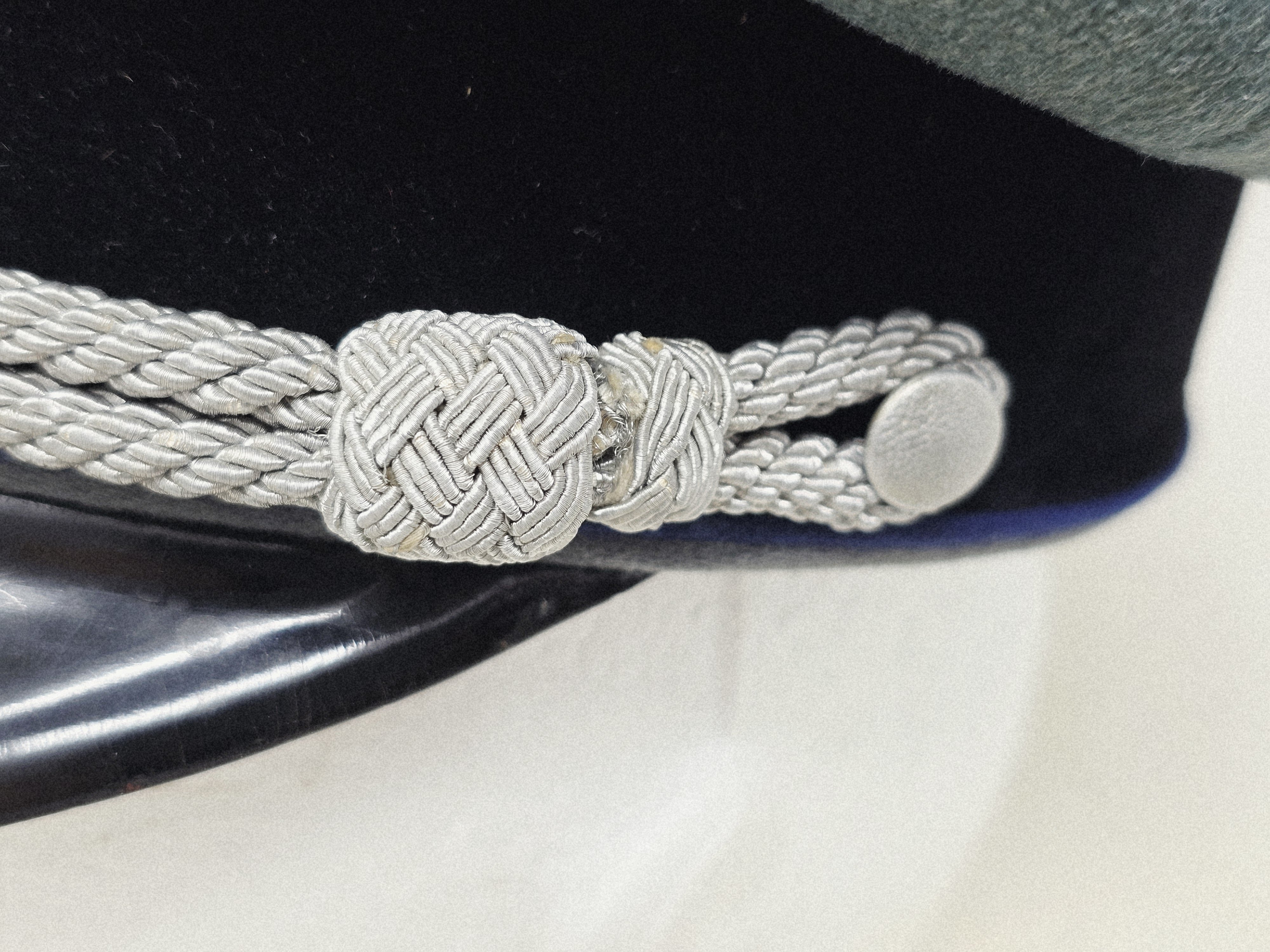 Stunning SS Medical Officer's Visor Cap — image 10