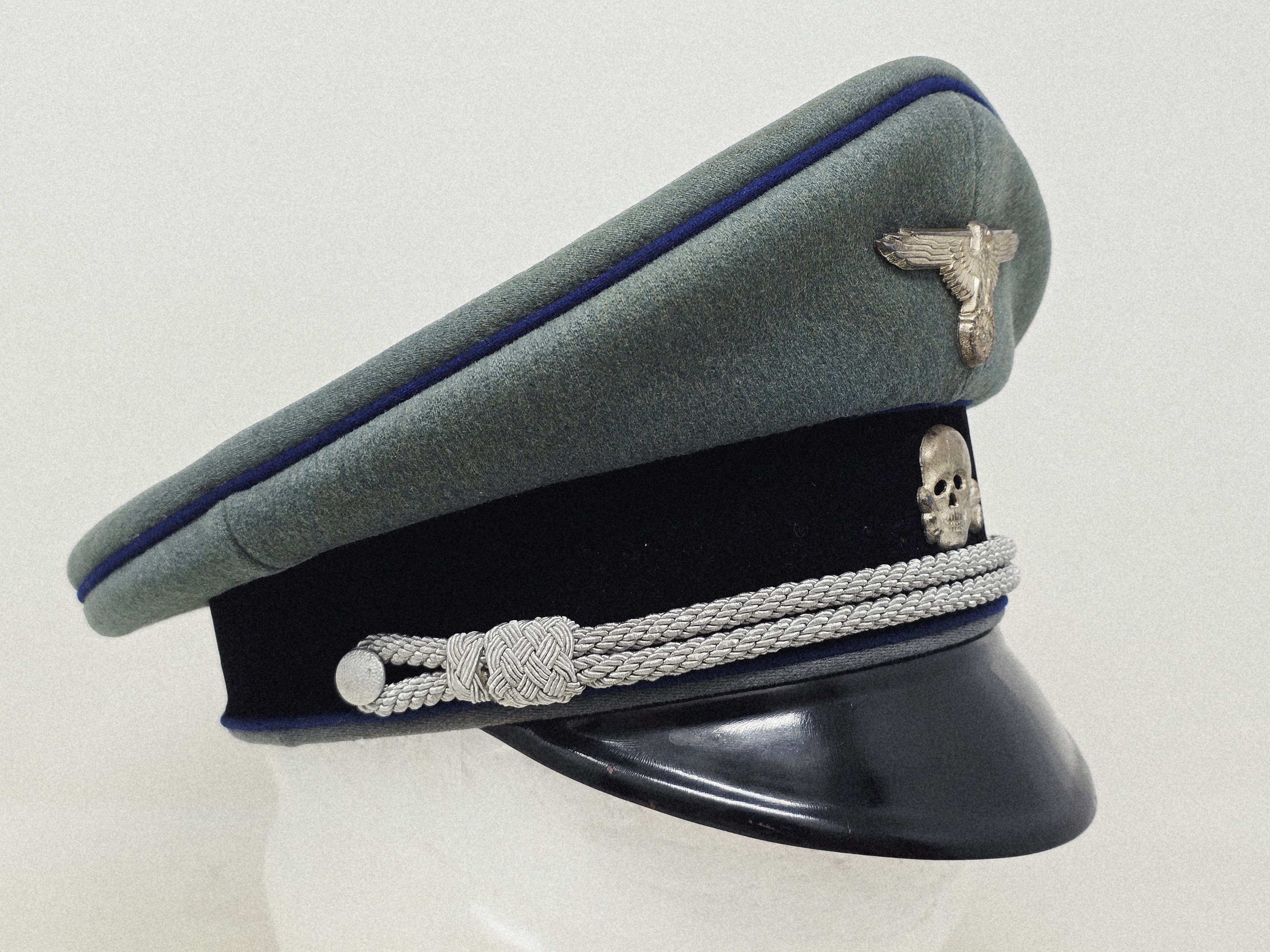 Stunning SS Medical Officer's Visor Cap — image 8