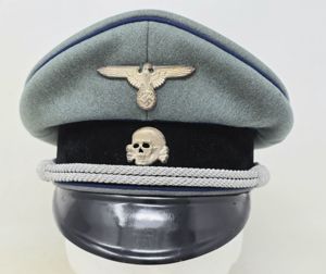 Stunning SS Medical Officer's Visor Cap