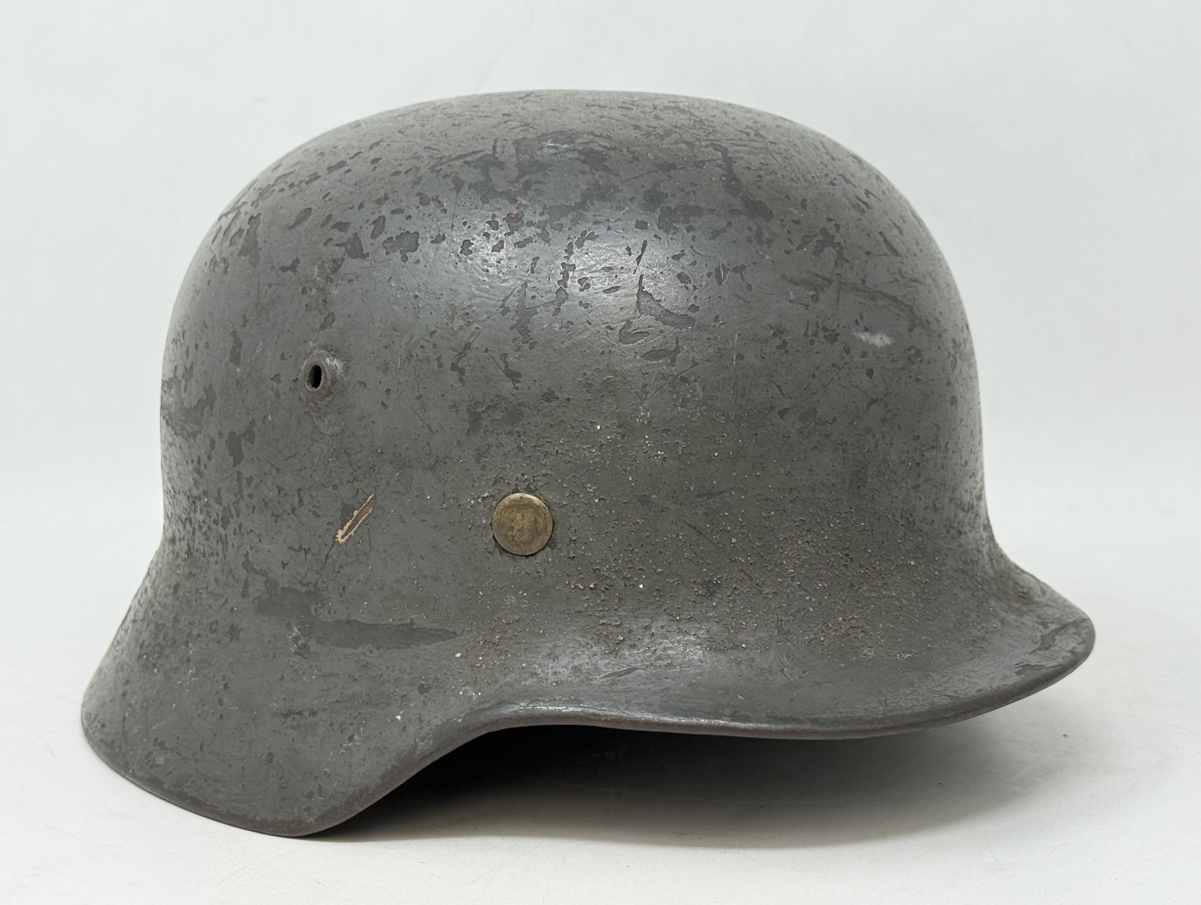 Splinter Camo Cover with M35 Heer Helmet — image 19