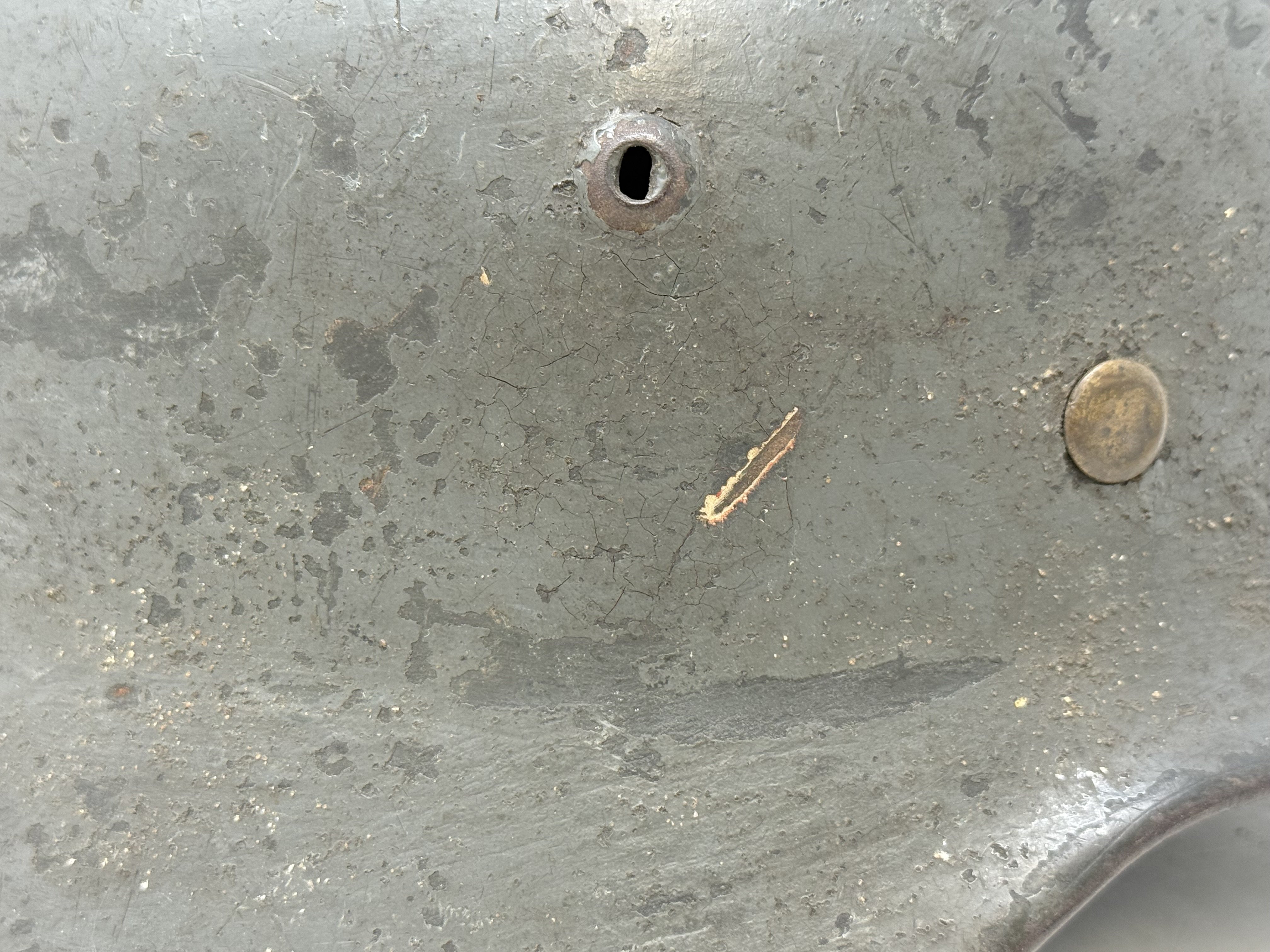 Splinter Camo Cover with M35 Heer Helmet — image 23