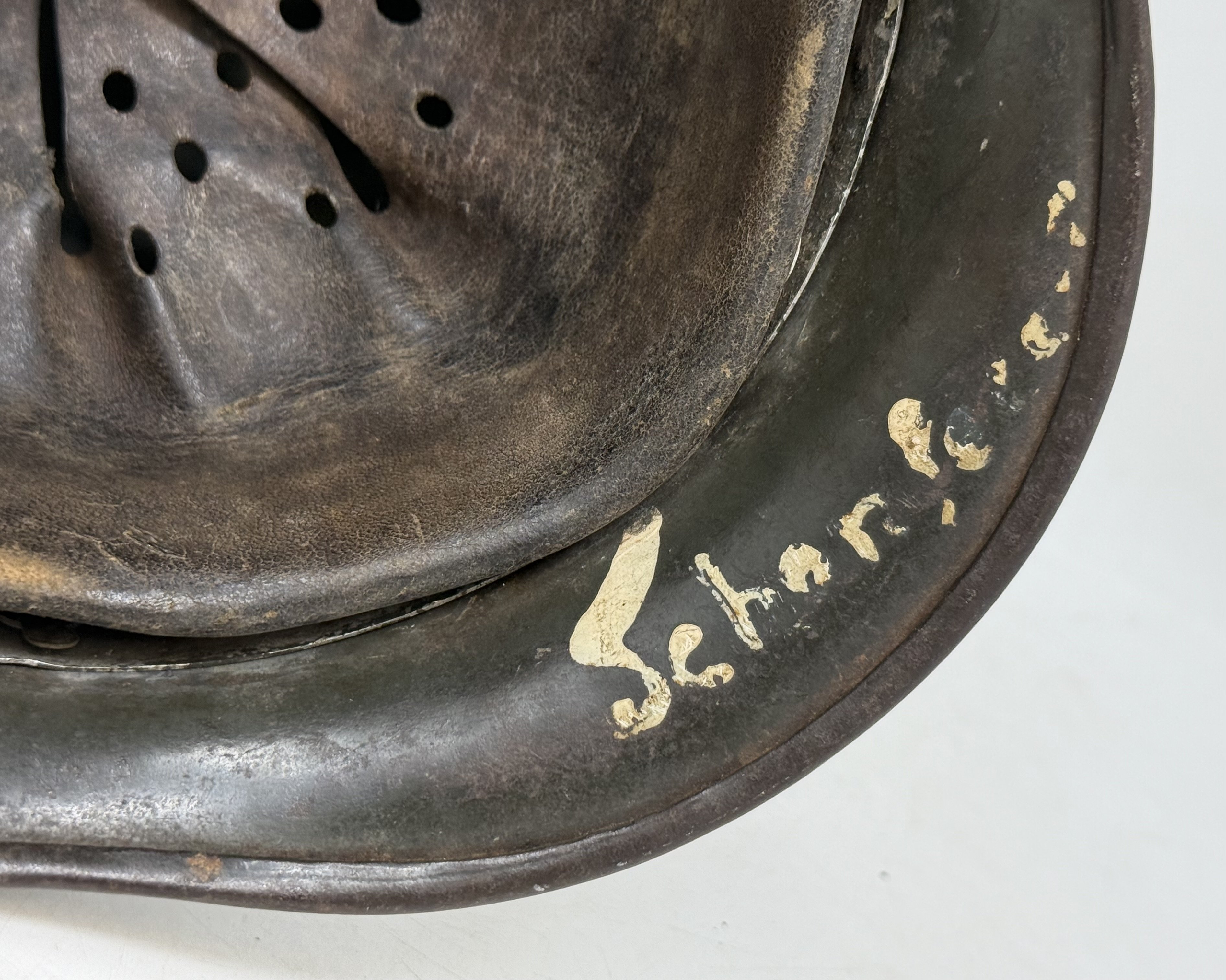 Splinter Camo Cover with M35 Heer Helmet — image 26