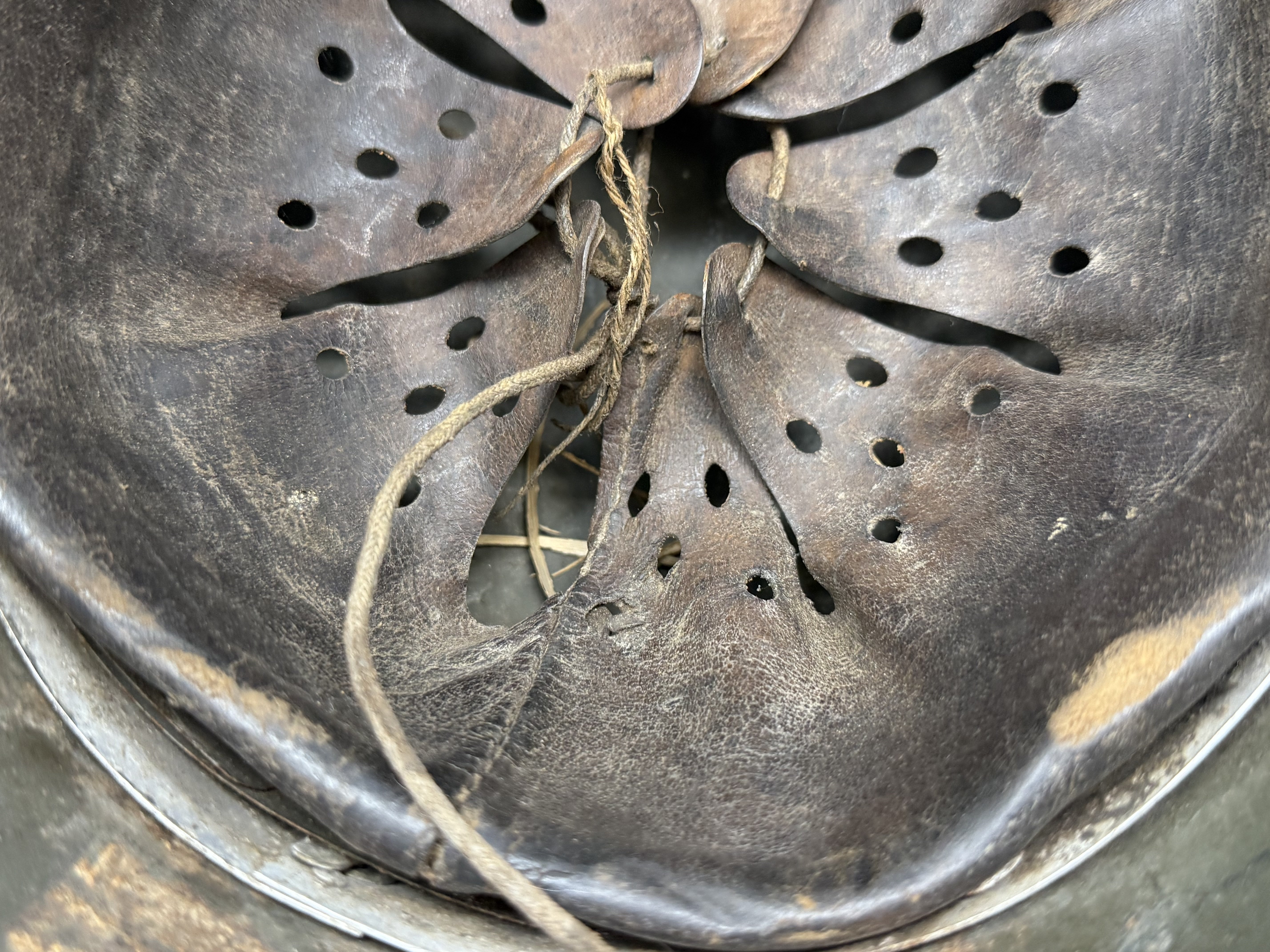 Splinter Camo Cover with M35 Heer Helmet — image 30