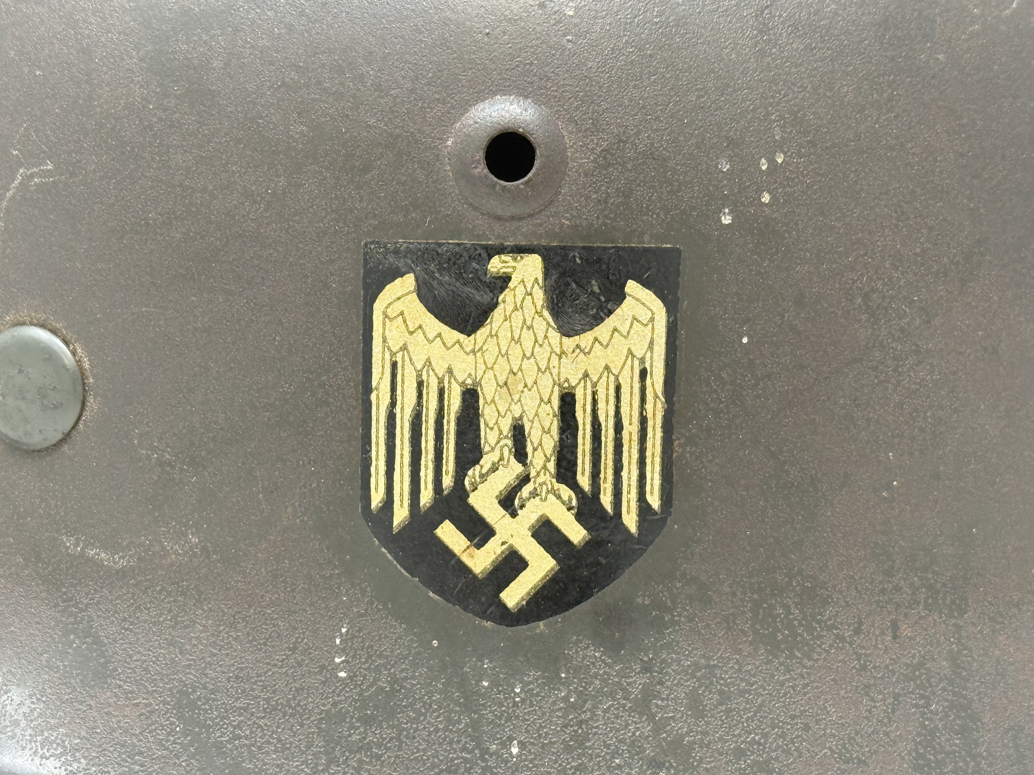 Heer M35 Single Decal Helmet — image 12