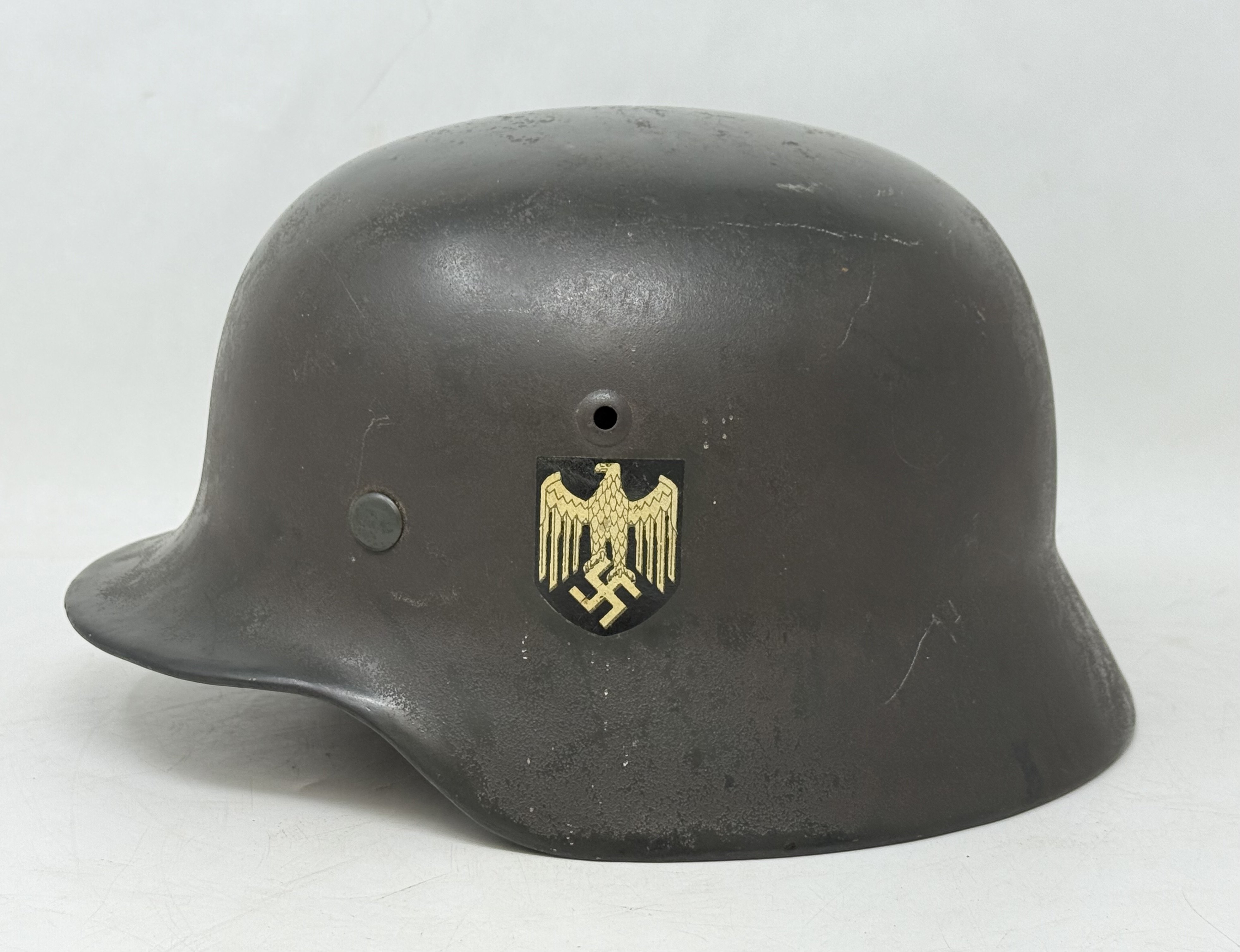 Heer M35 Single Decal Helmet — image 2